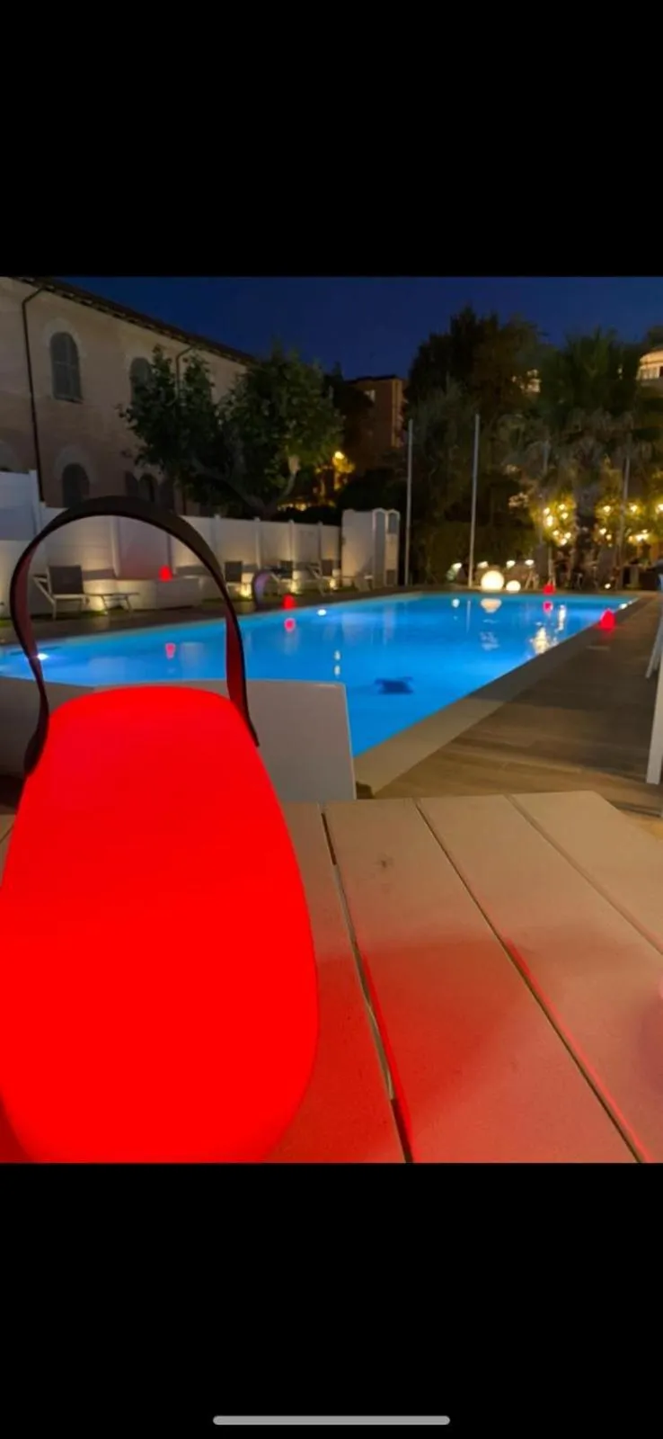 Swimming pool in Hotel Aristeo