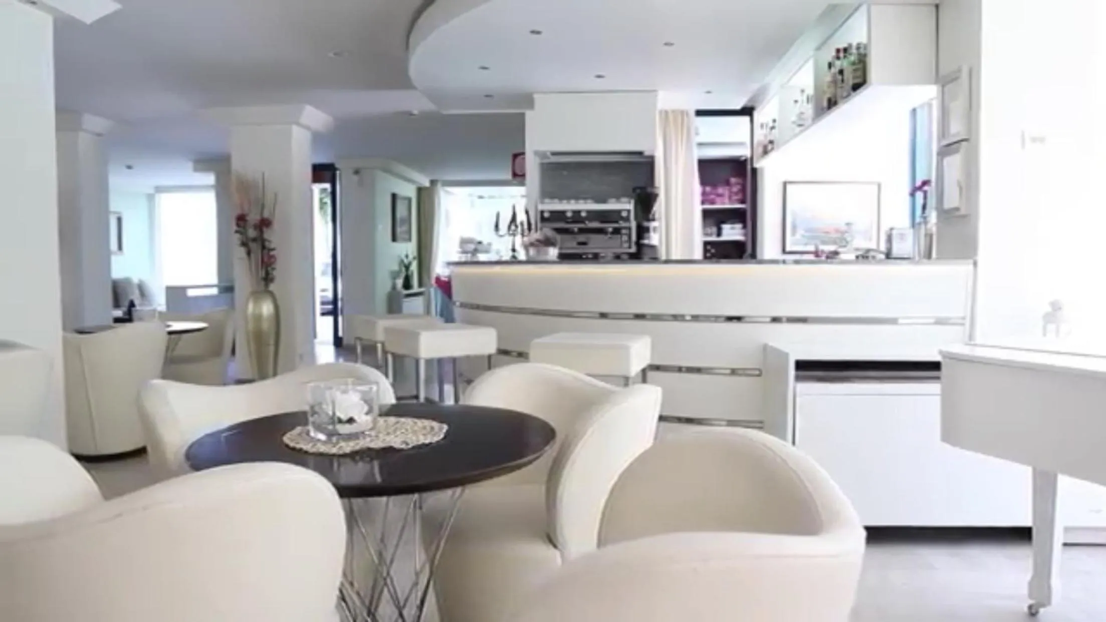 Lobby or reception in Hotel Aristeo