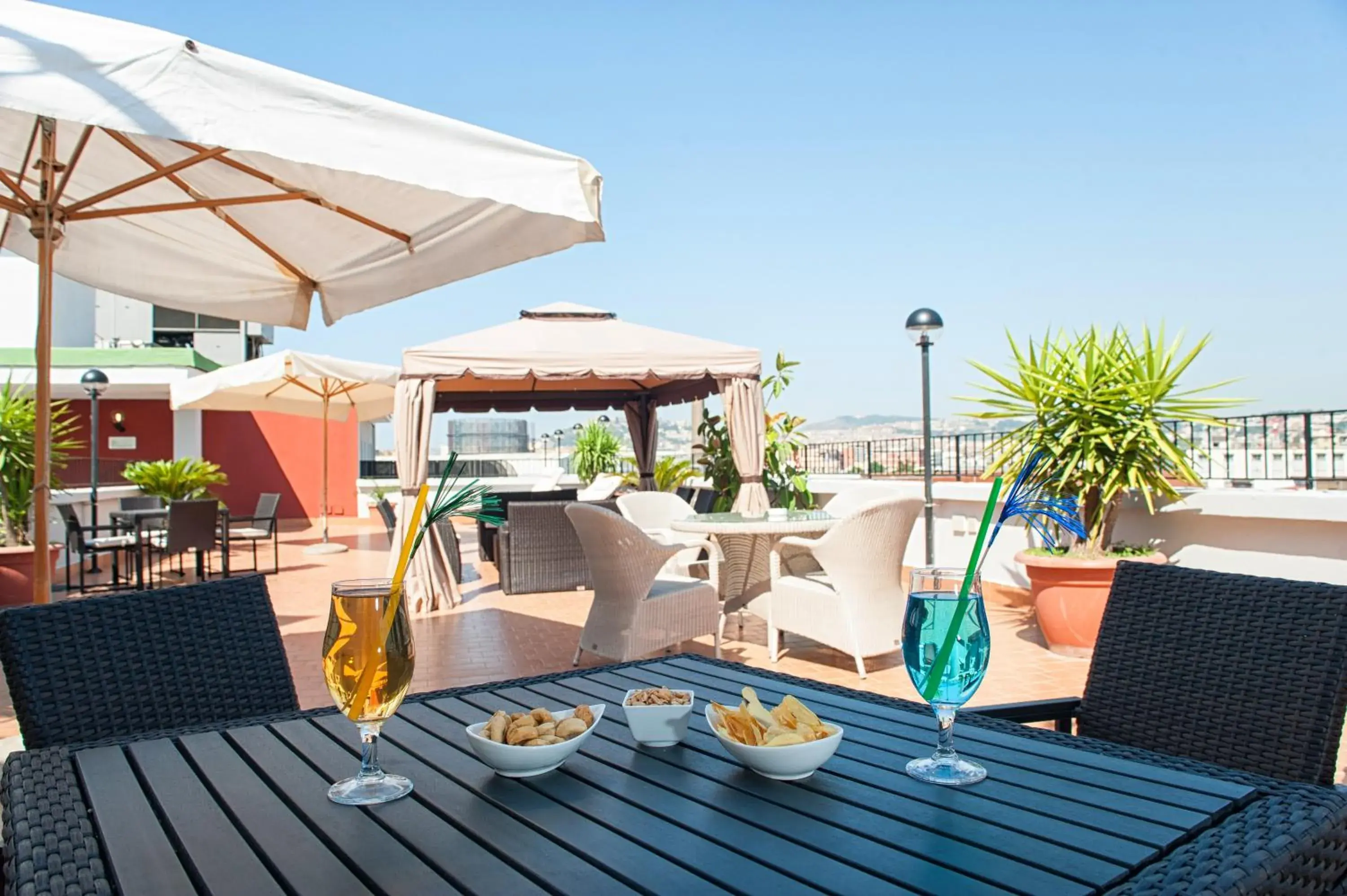 Property building in Hotel Tiempo Property building in Hotel Tiempo