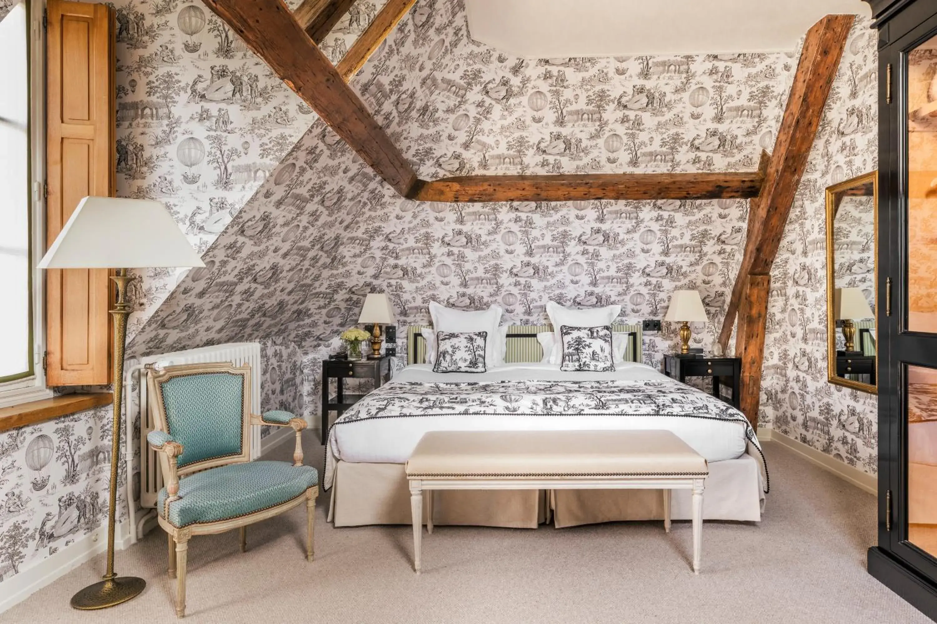 Superior Double Room in Les Hauts de Loire Relais & Châteaux Superior Double Room in Les Hauts de Loire Relais & Châteaux