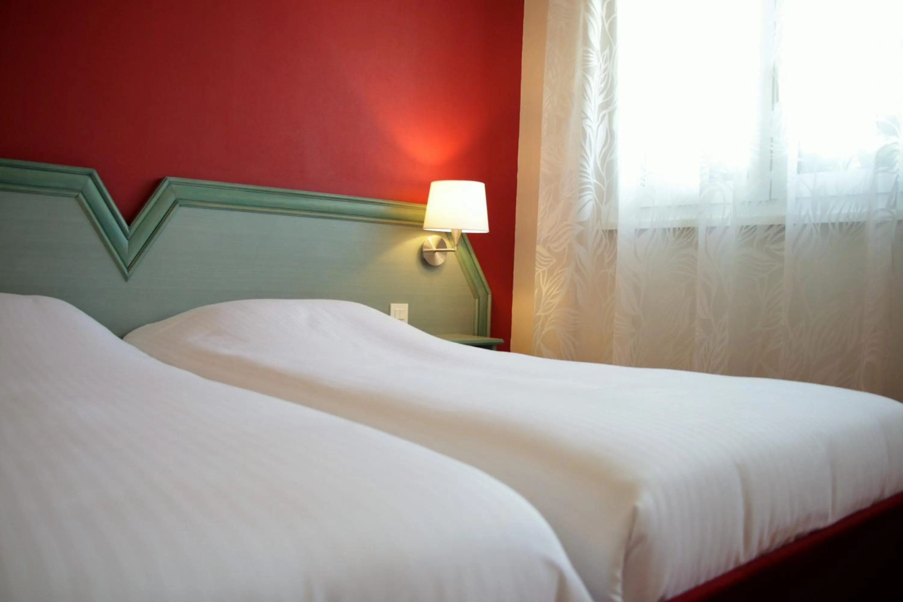 Bed in Au Relais de l'Ill