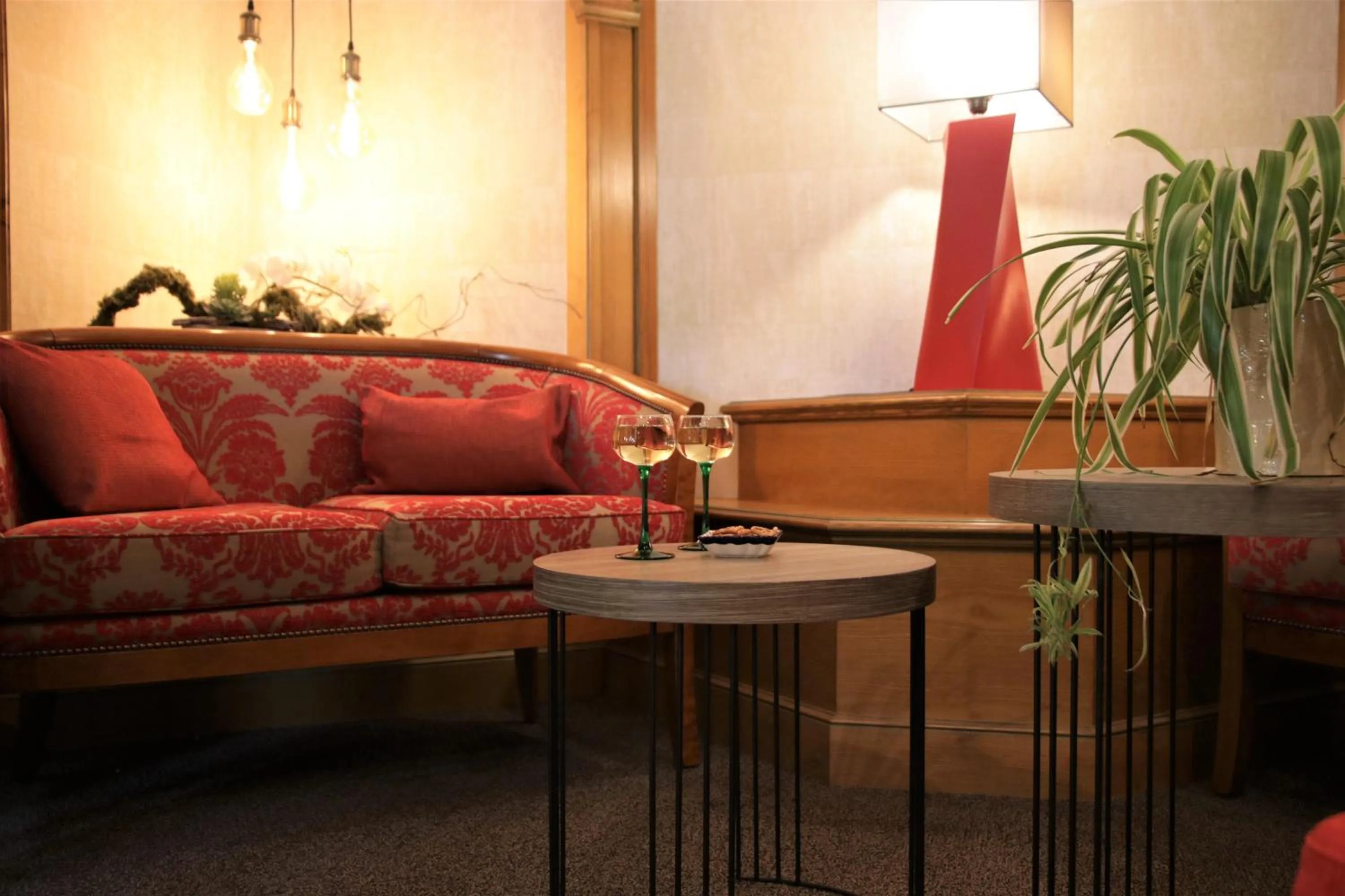 Lobby or reception in Au Relais de l'Ill