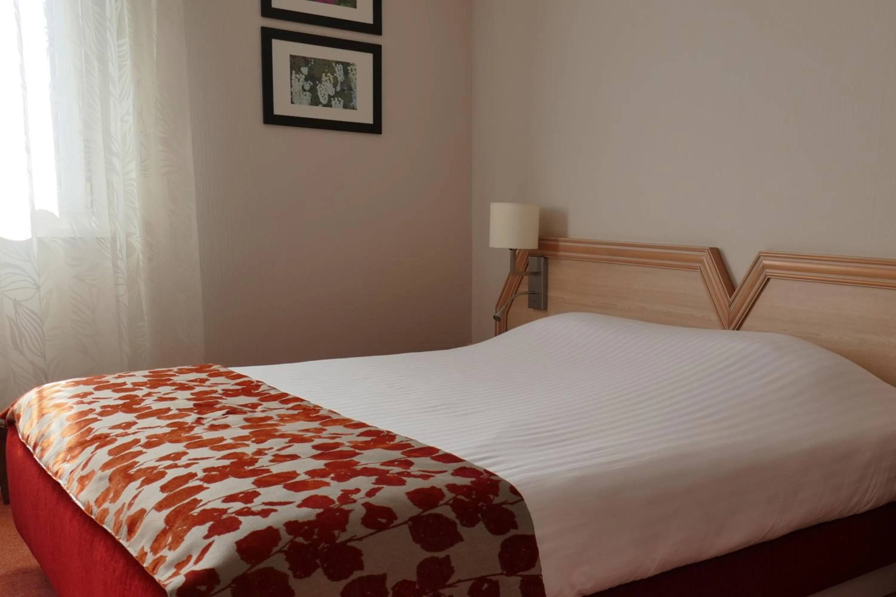 Bed in Au Relais de l'Ill