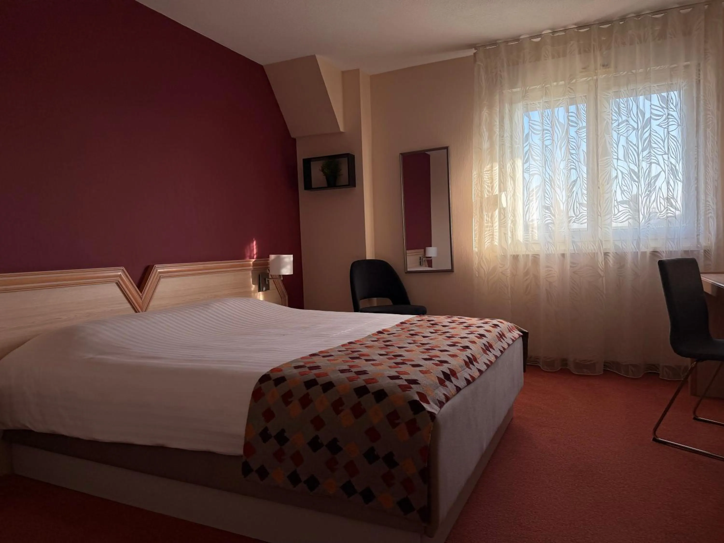 Bedroom, Bed in Au Relais de l'Ill