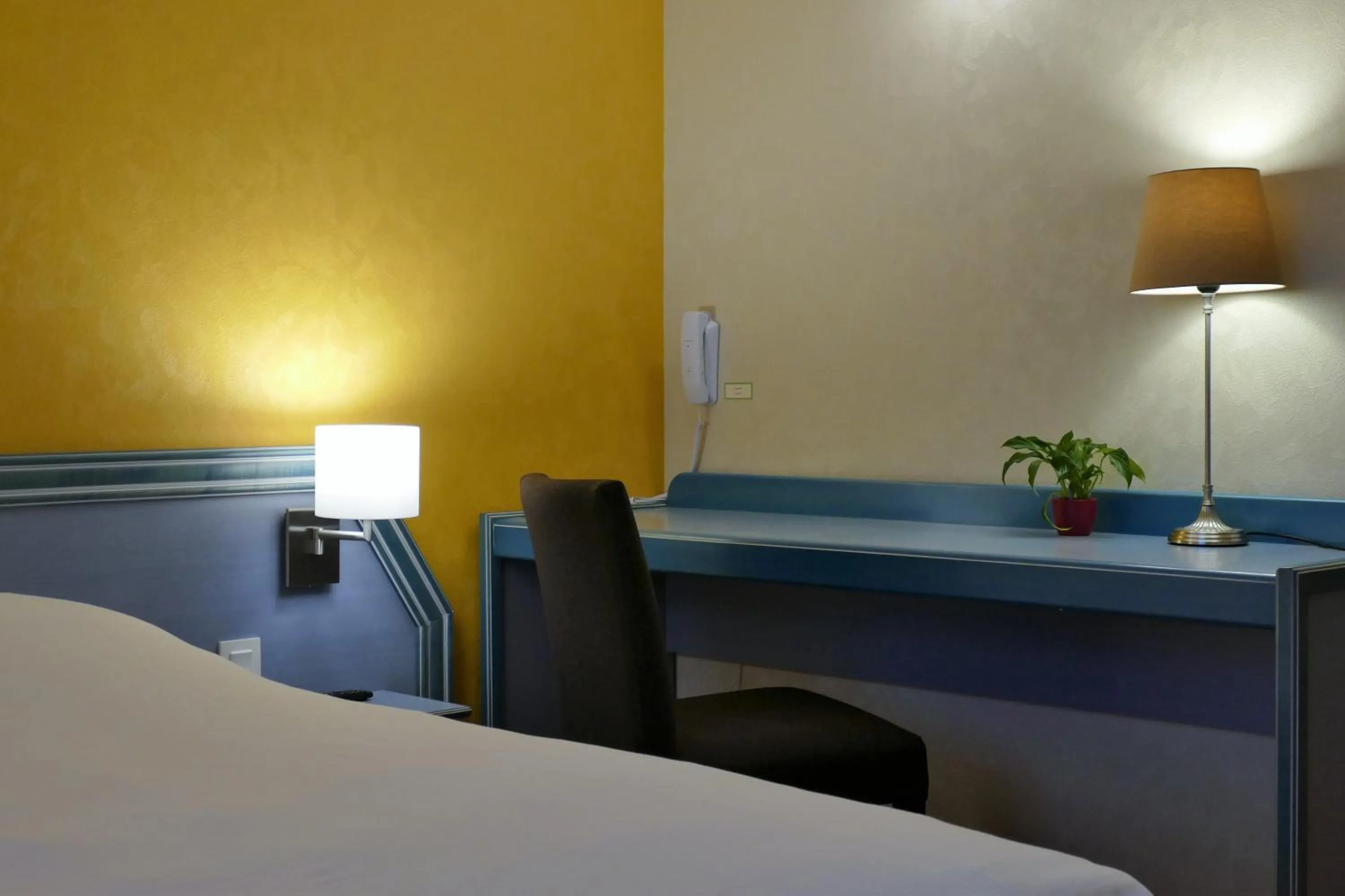 Bed in Au Relais de l'Ill