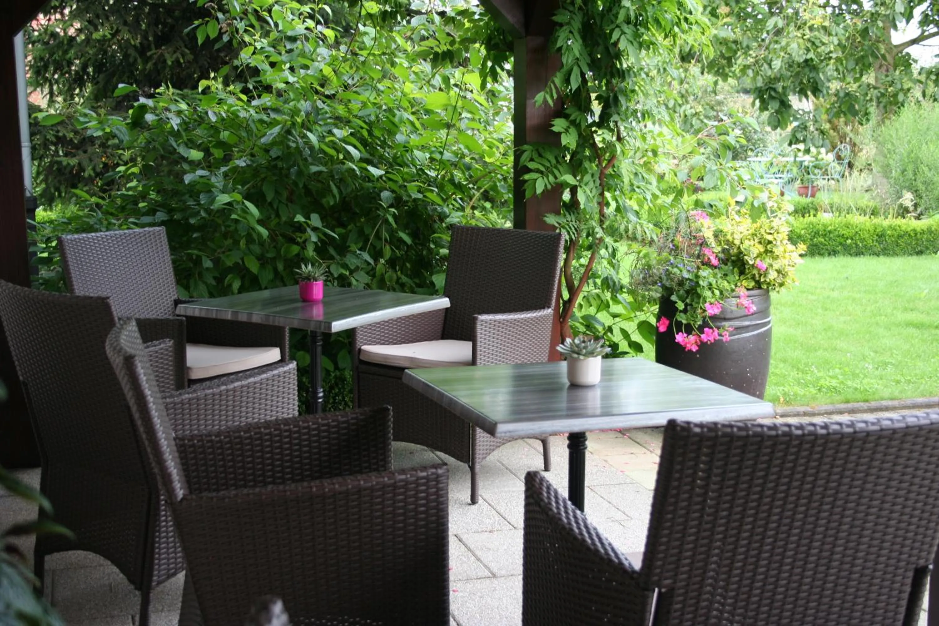 Patio in Au Relais de l'Ill