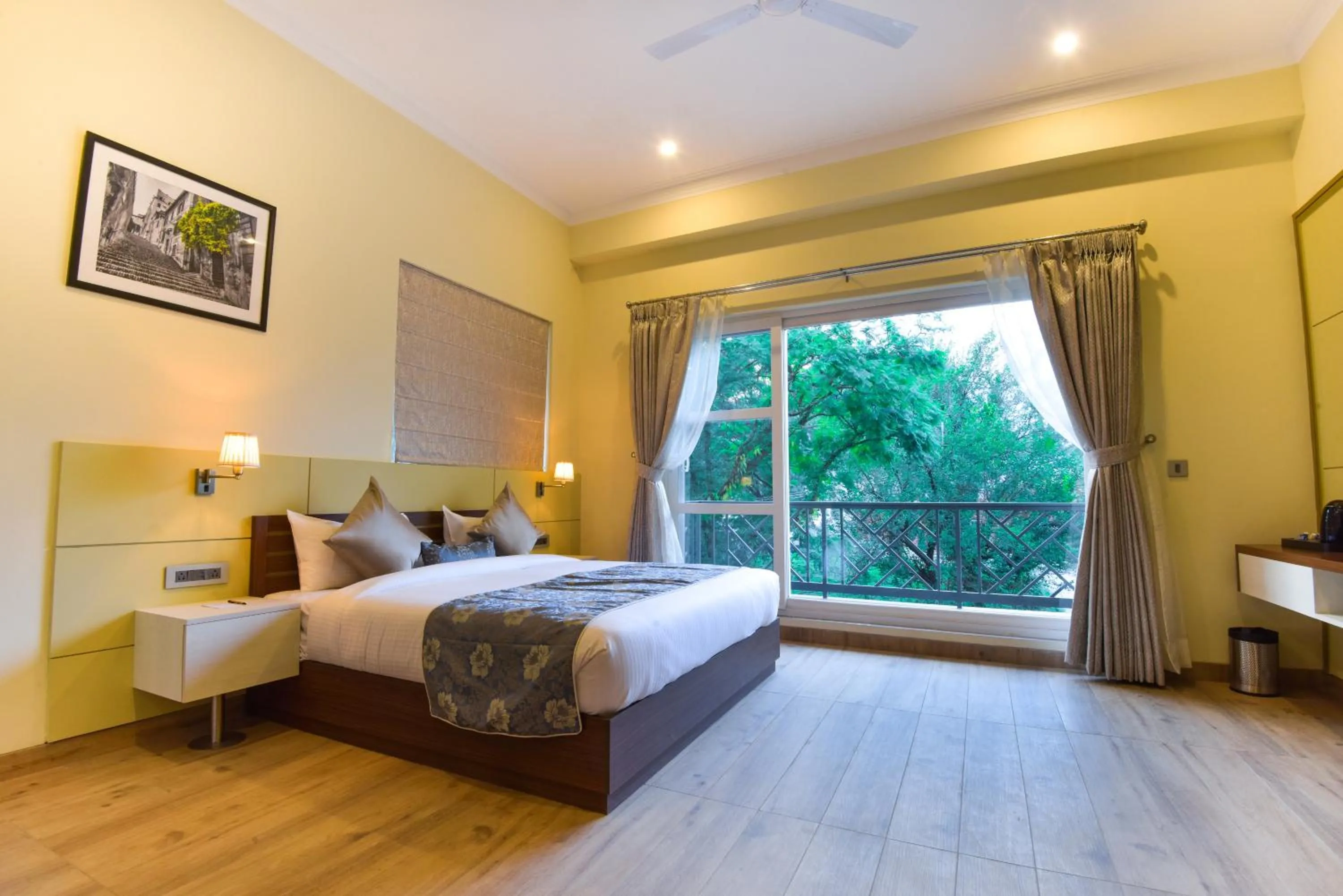 Photo of the whole room, Bed in Infinitea Tea Garden Resort