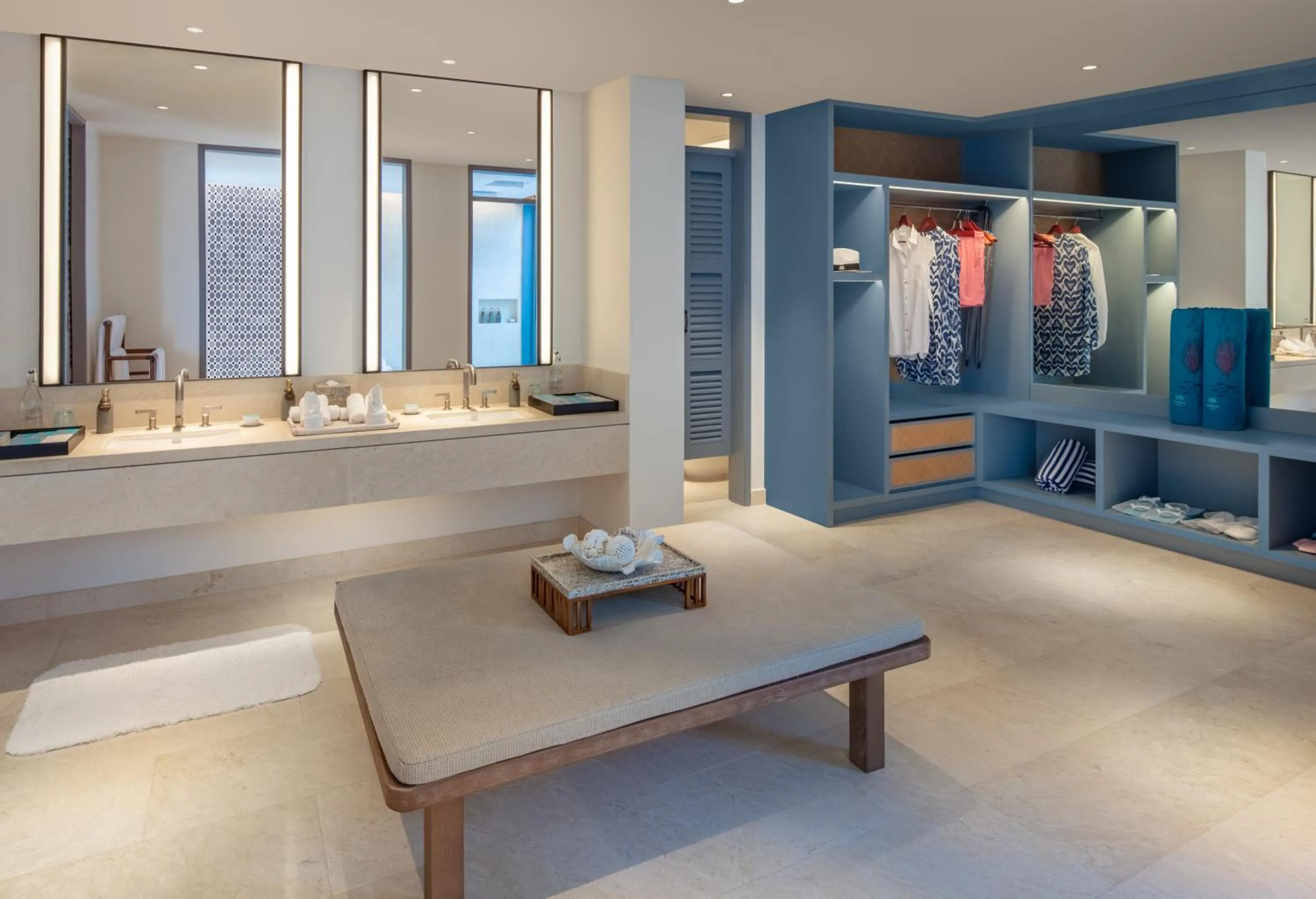 Bathroom in Raffles Maldives Meradhoo