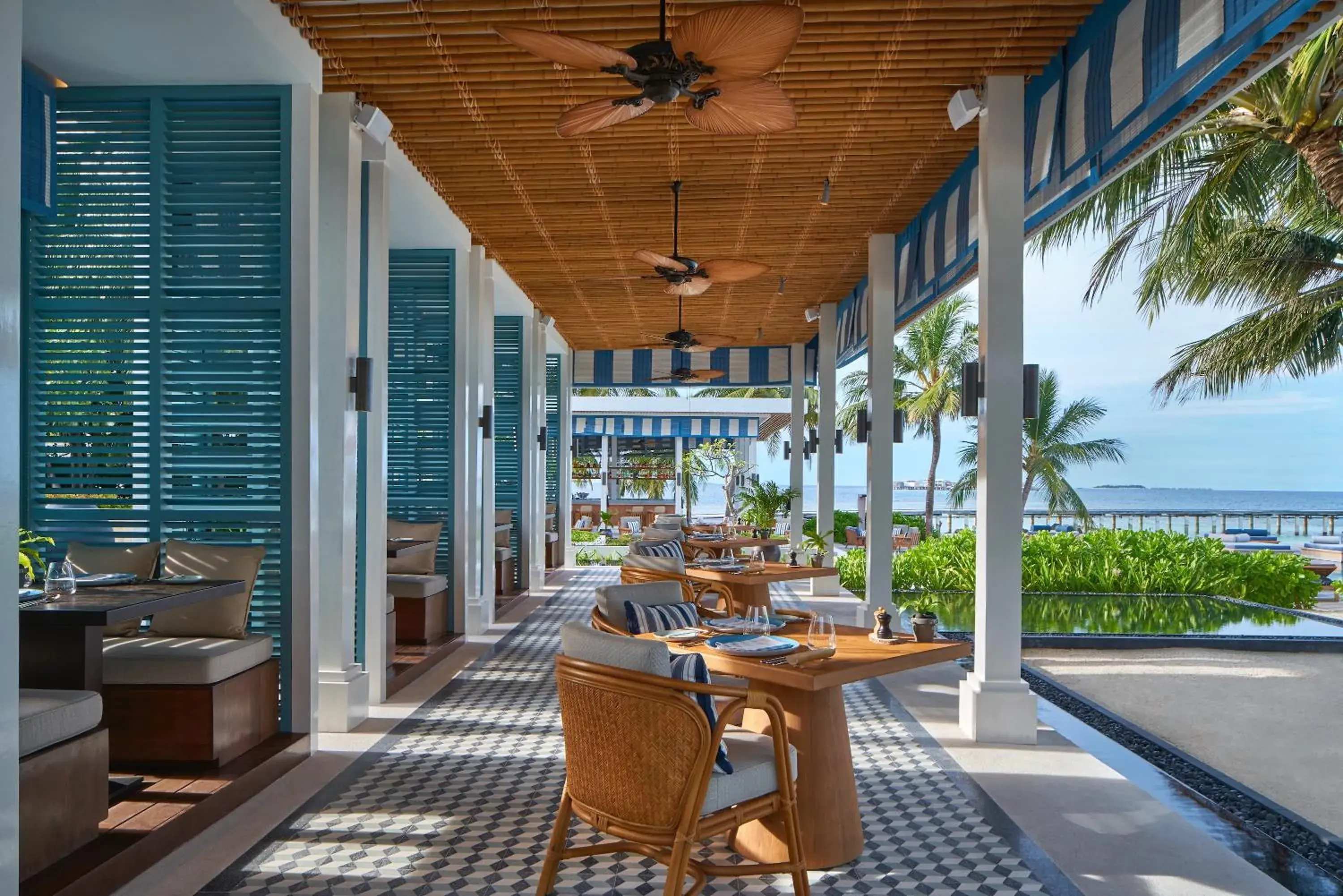 Restaurant/places to eat in Raffles Maldives Meradhoo Restaurant/places to eat in Raffles Maldives Meradhoo