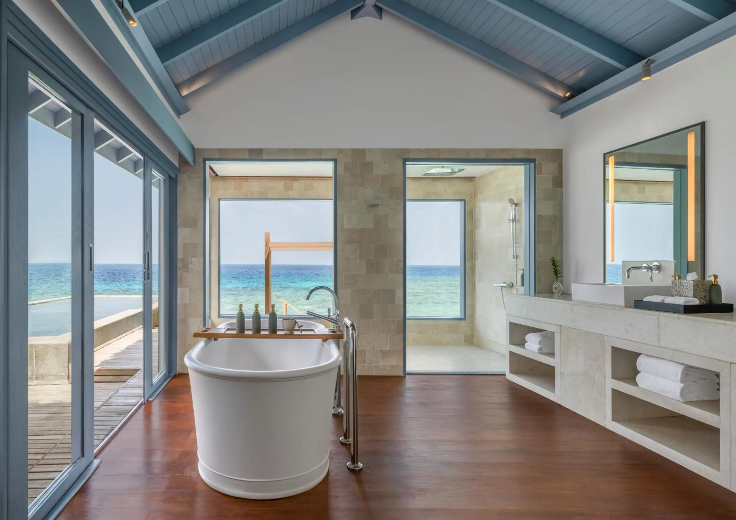 Bathroom in The Halcyon Private Isles Maldives, Autograph Collection