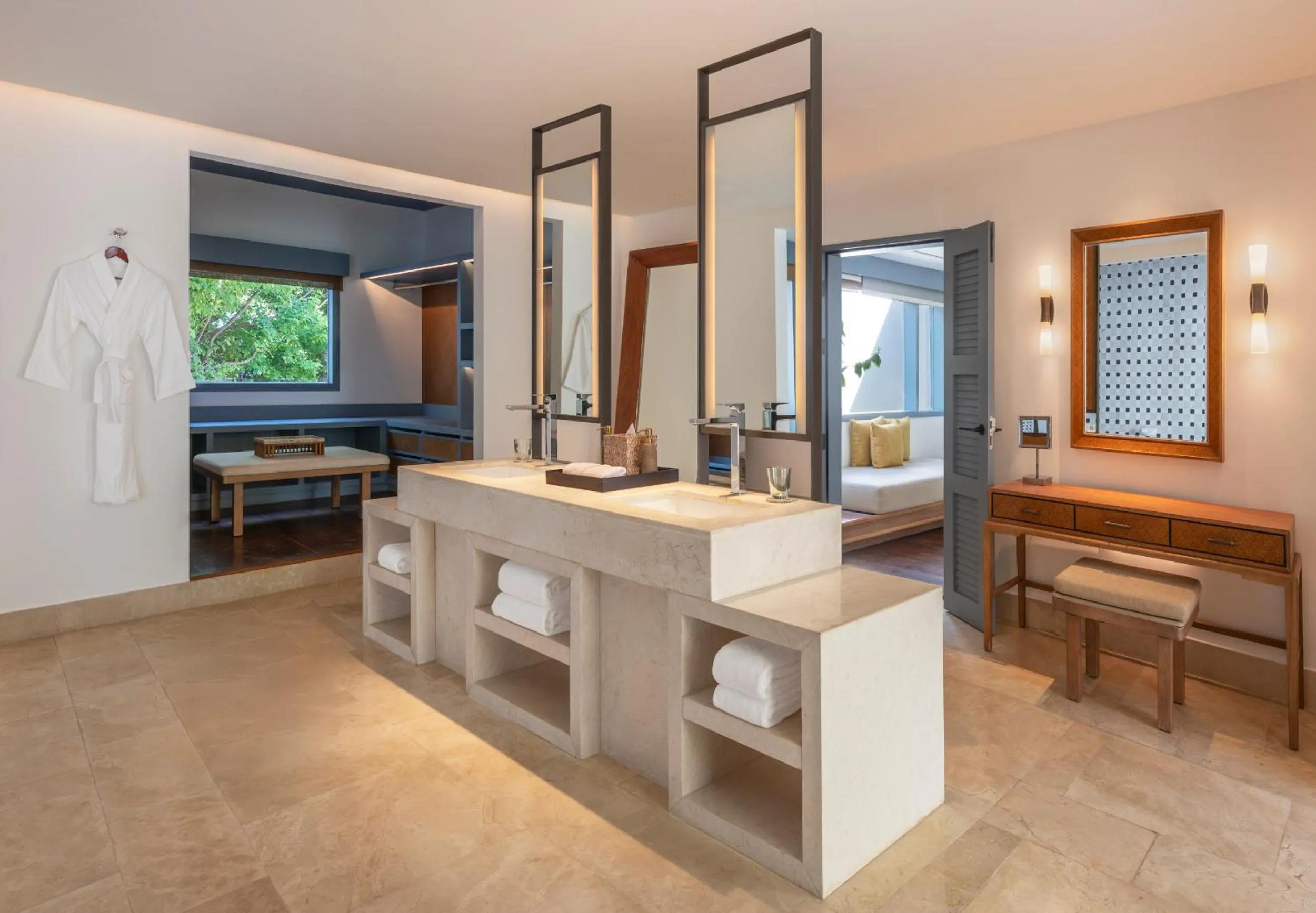 Bathroom in The Halcyon Private Isles Maldives, Autograph Collection