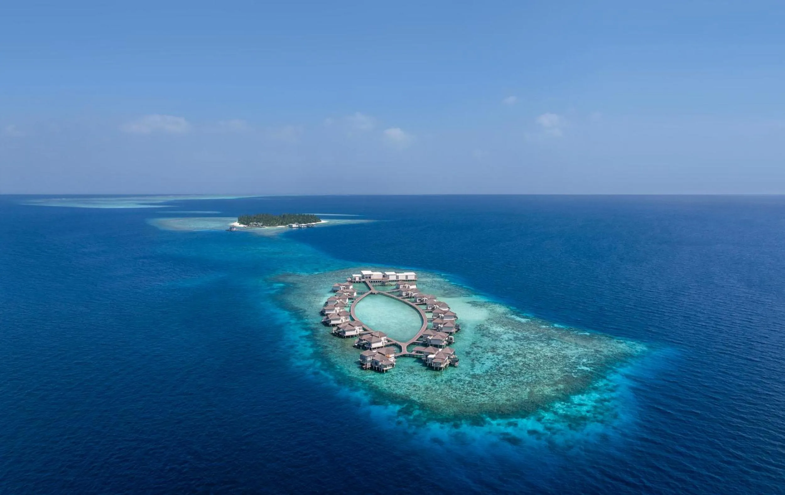 Bird's eye view in The Halcyon Private Isles Maldives, Autograph Collection