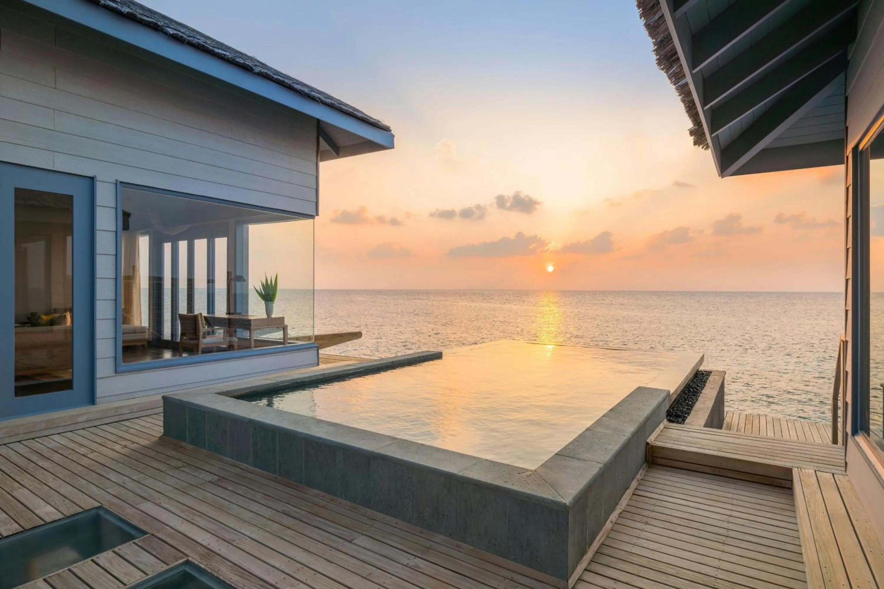Swimming pool in The Halcyon Private Isles Maldives, Autograph Collection
