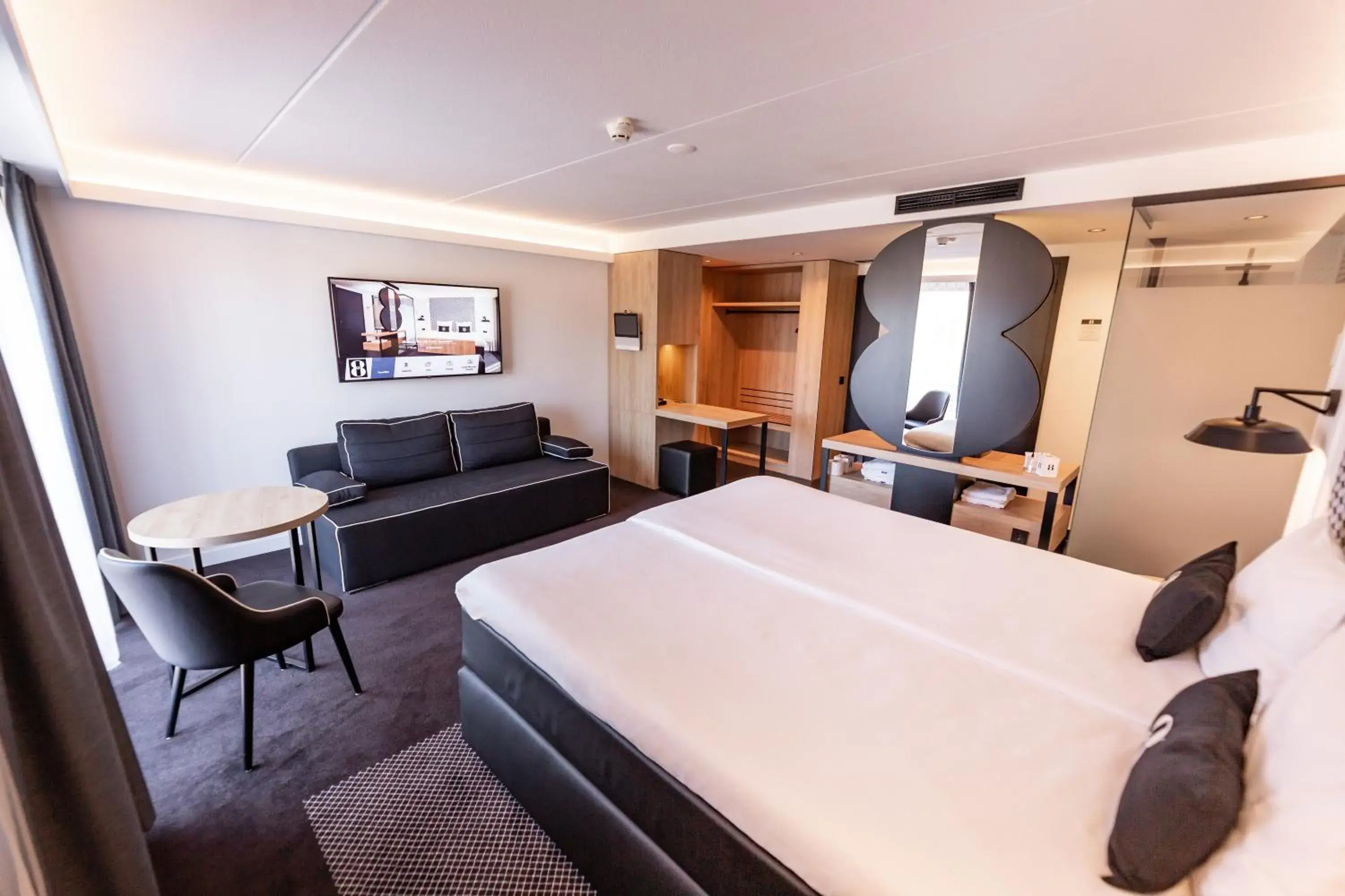 Bed in Gr8 Hotel Sevenum Bed in Gr8 Hotel Sevenum