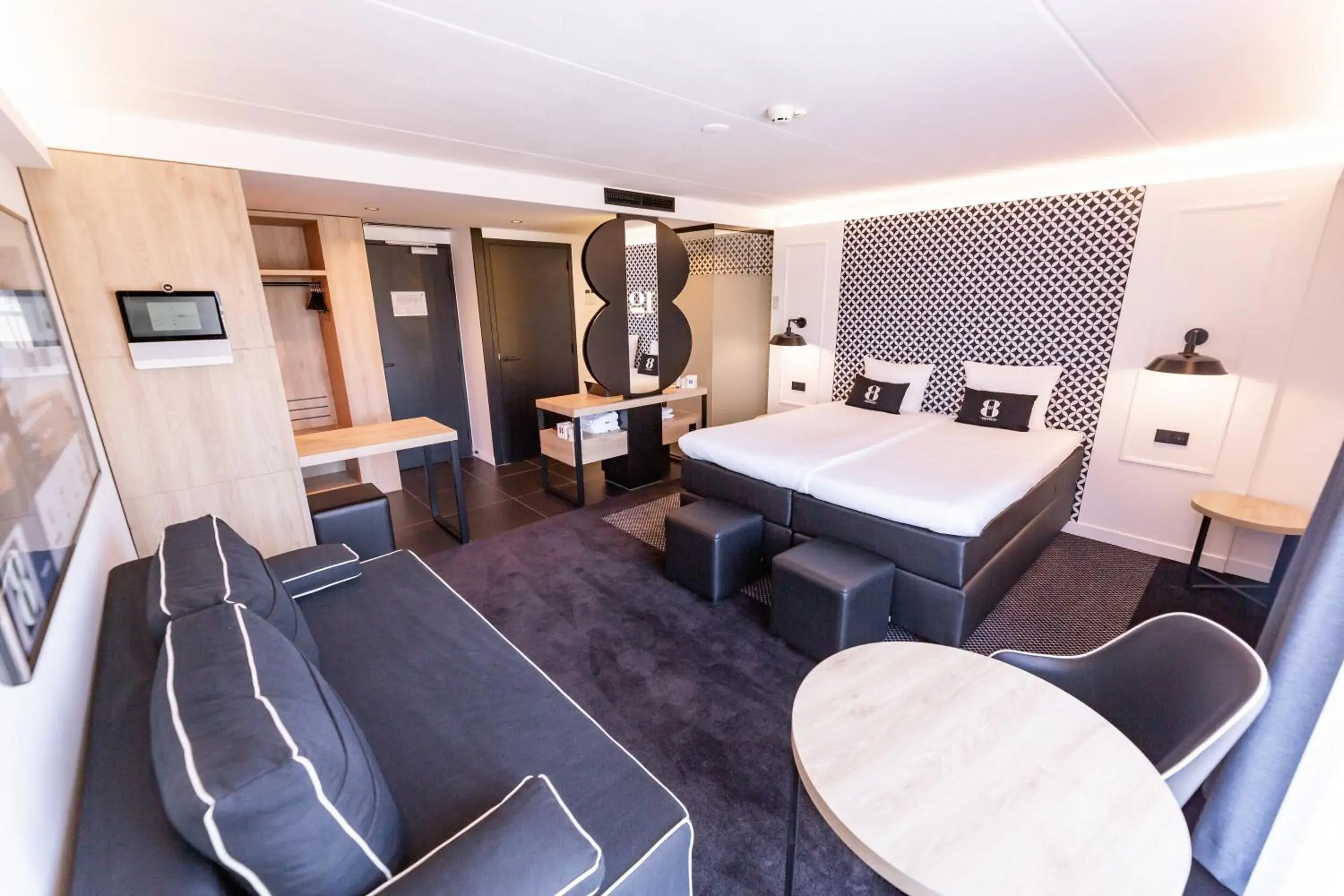 Bedroom, Bed in Gr8 Hotel Sevenum Bedroom, Bed in Gr8 Hotel Sevenum