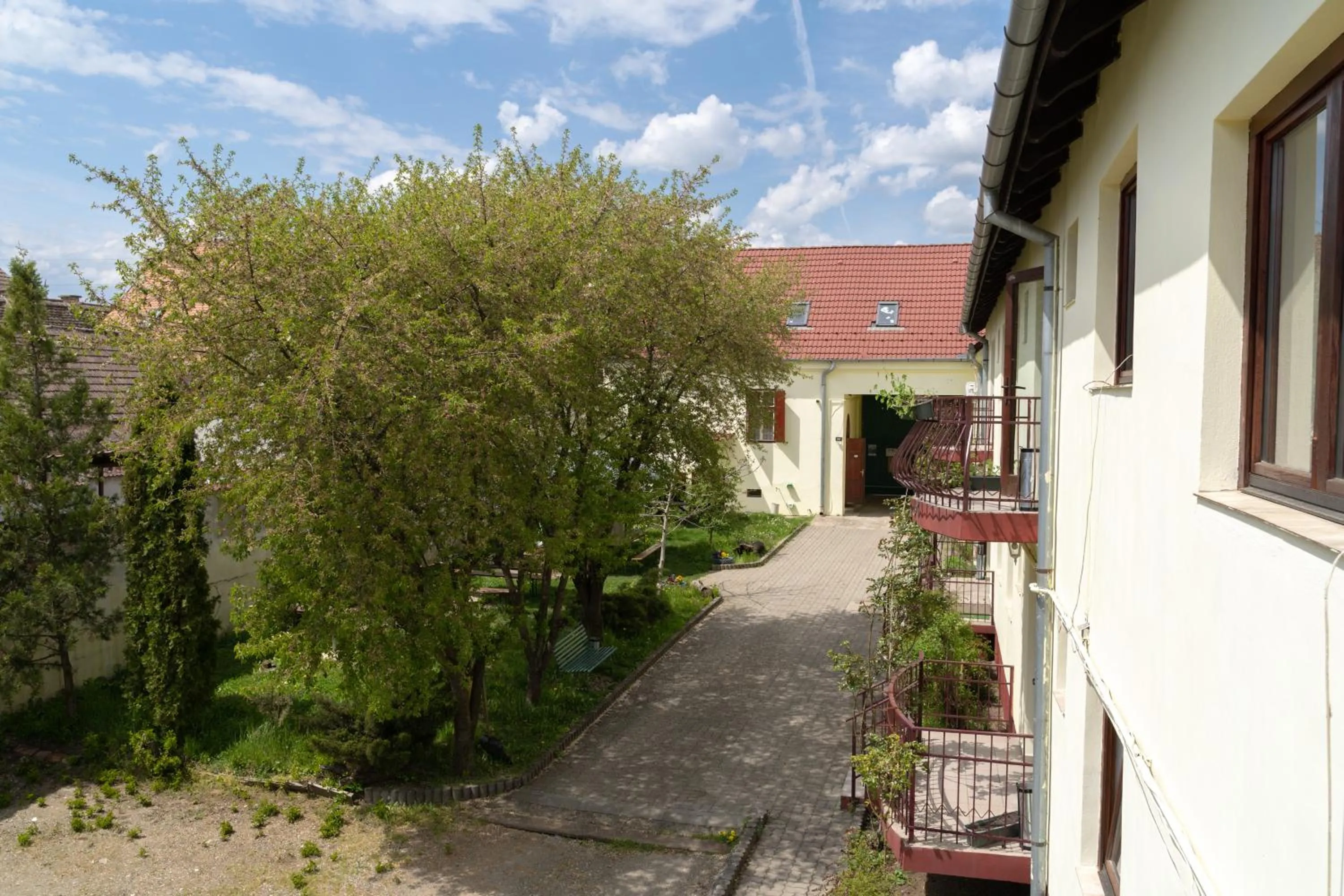 Garden view in Pension GreenHouse