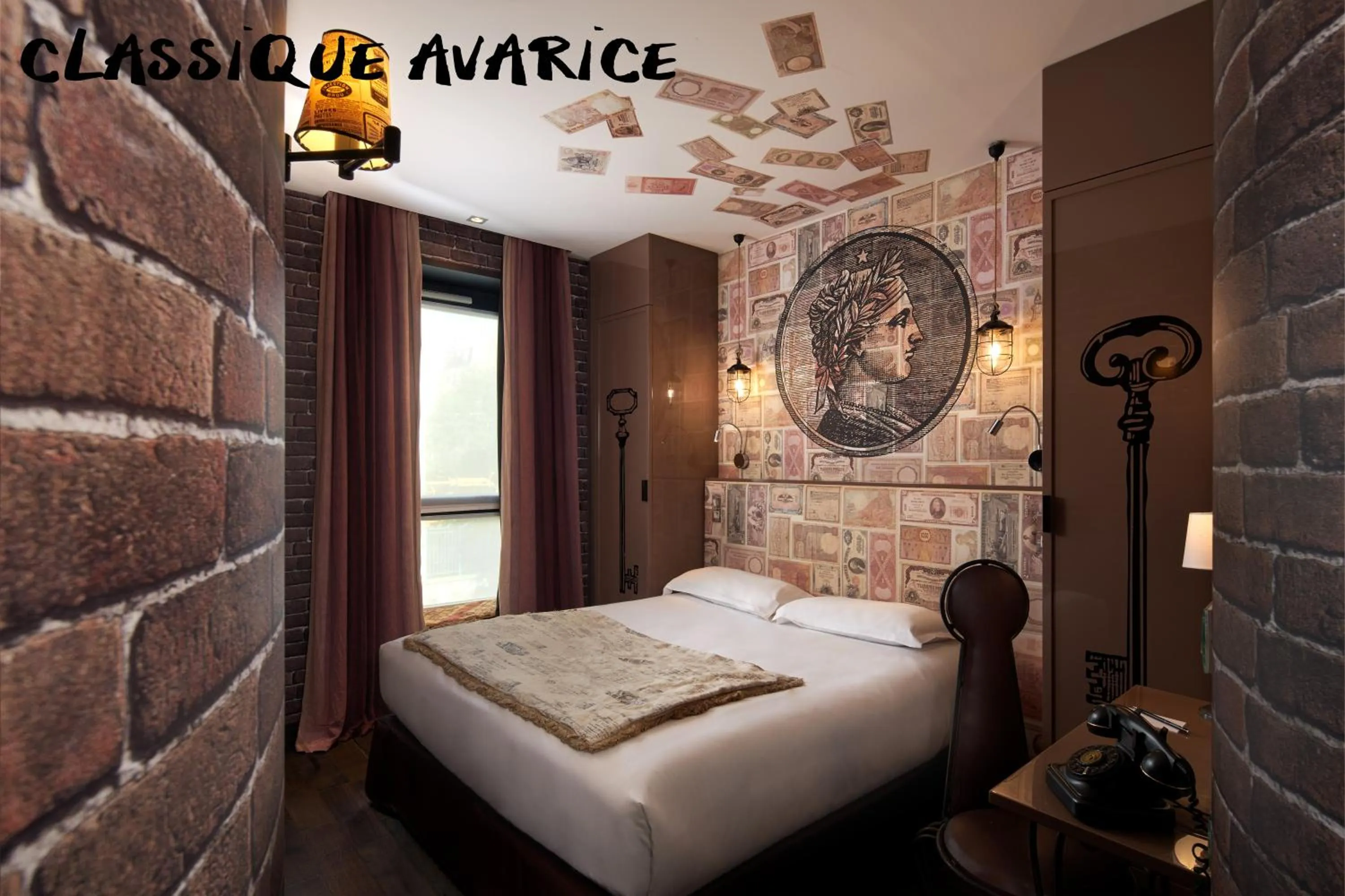 Bedroom, Bed in Hôtel Vice Versa