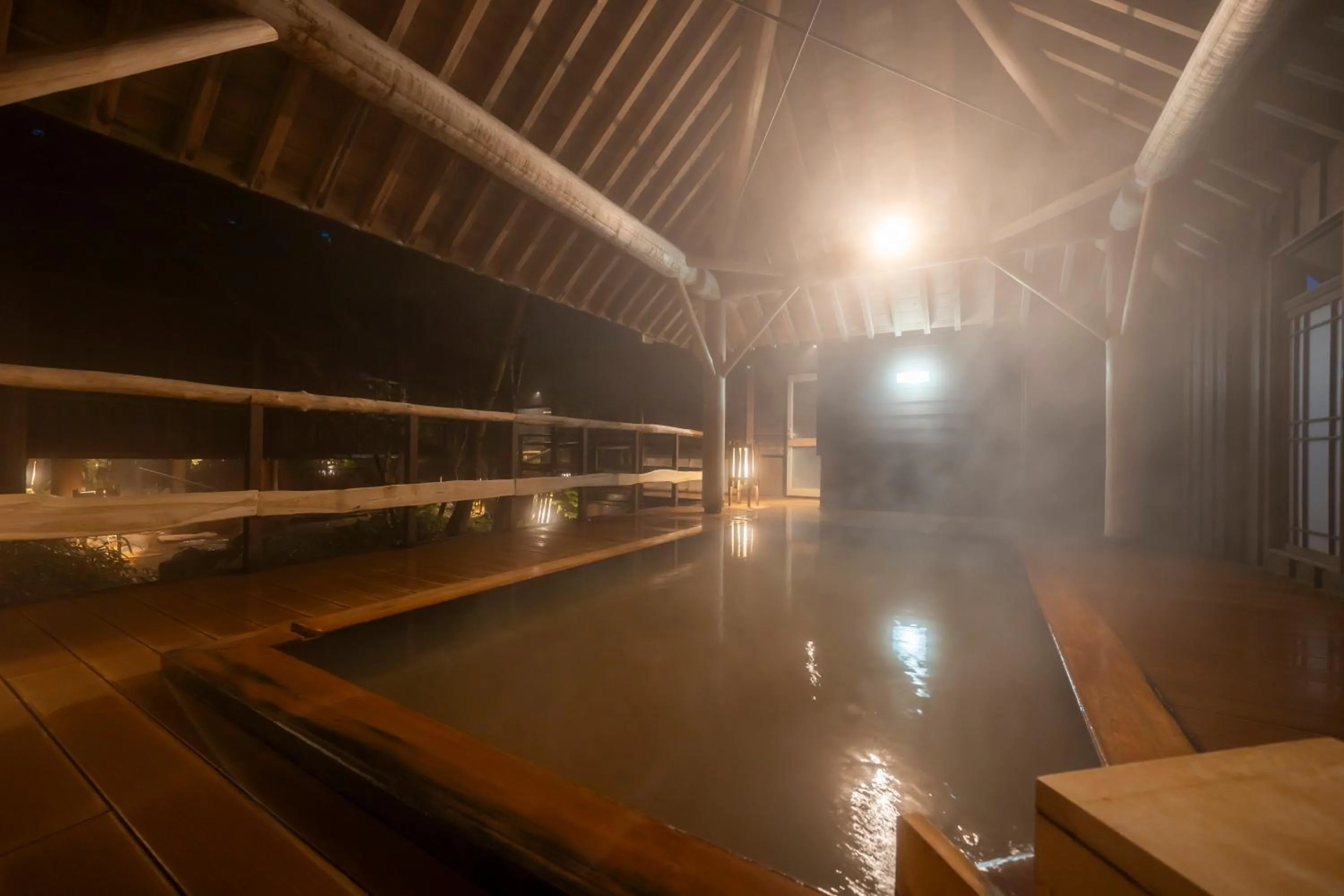 Hot Spring Bath in Hirayukan