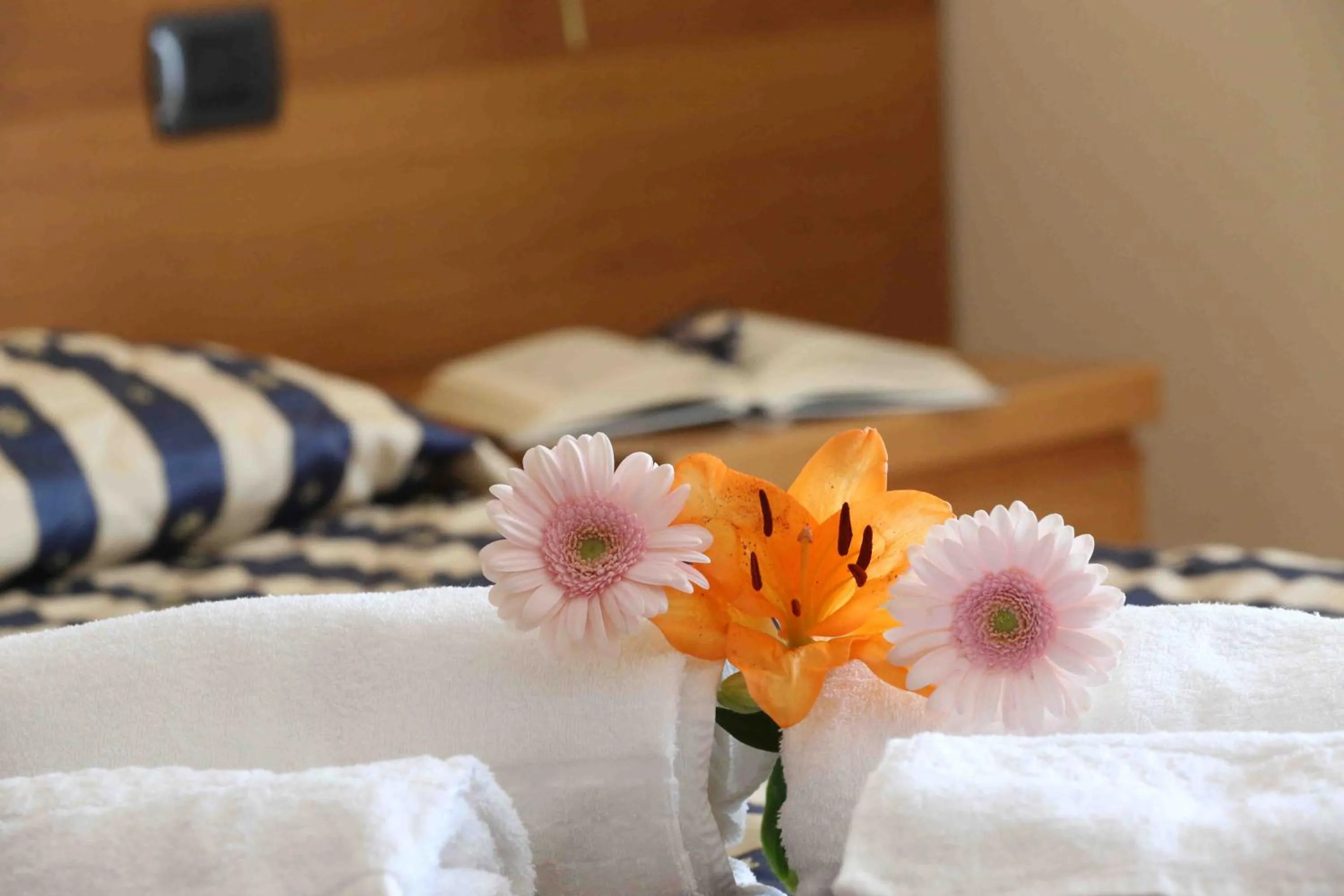 Decorative detail, Bed in Hotel Costabella