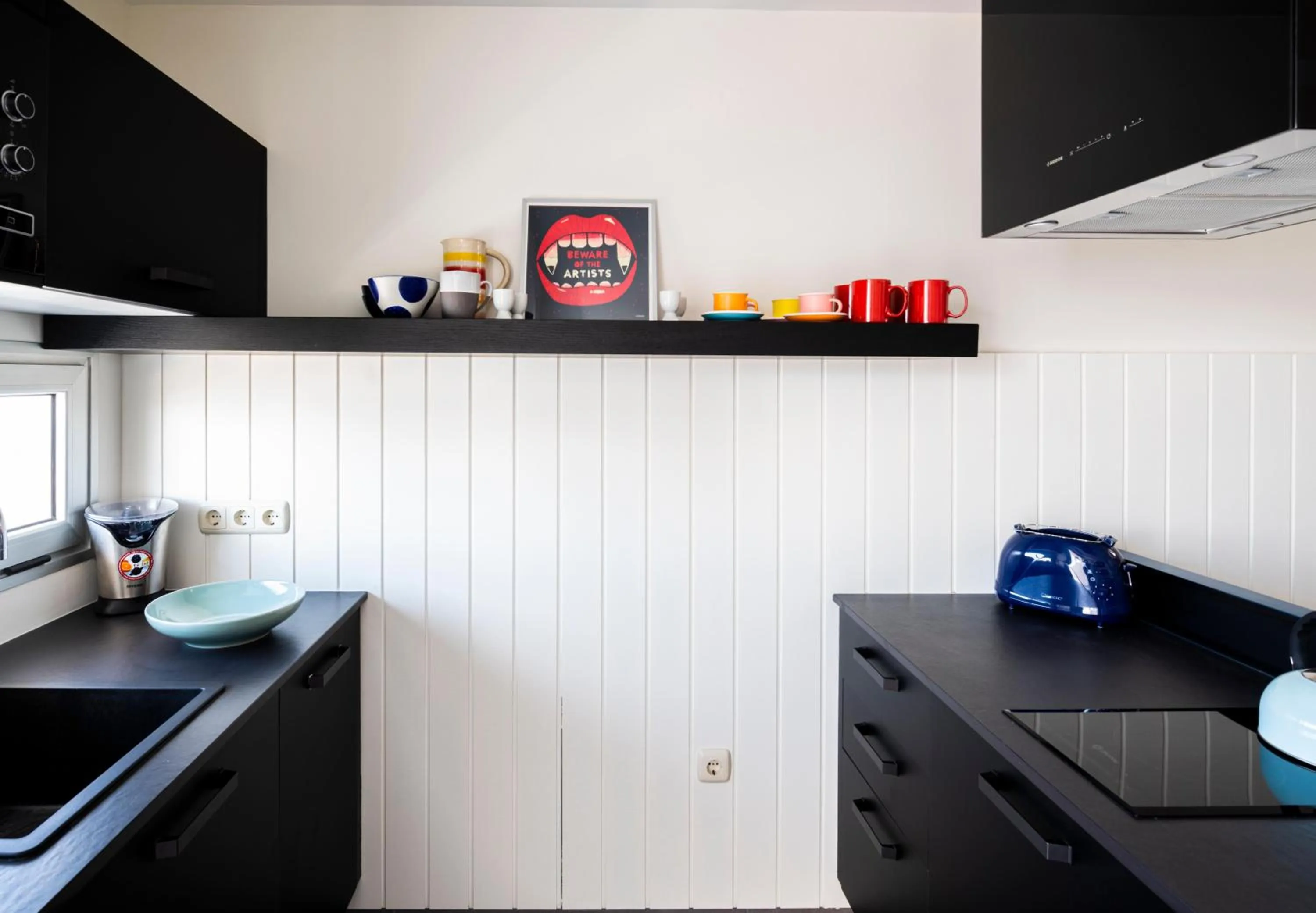 Kitchen or kitchenette in Buendía Corralejo Nohotel