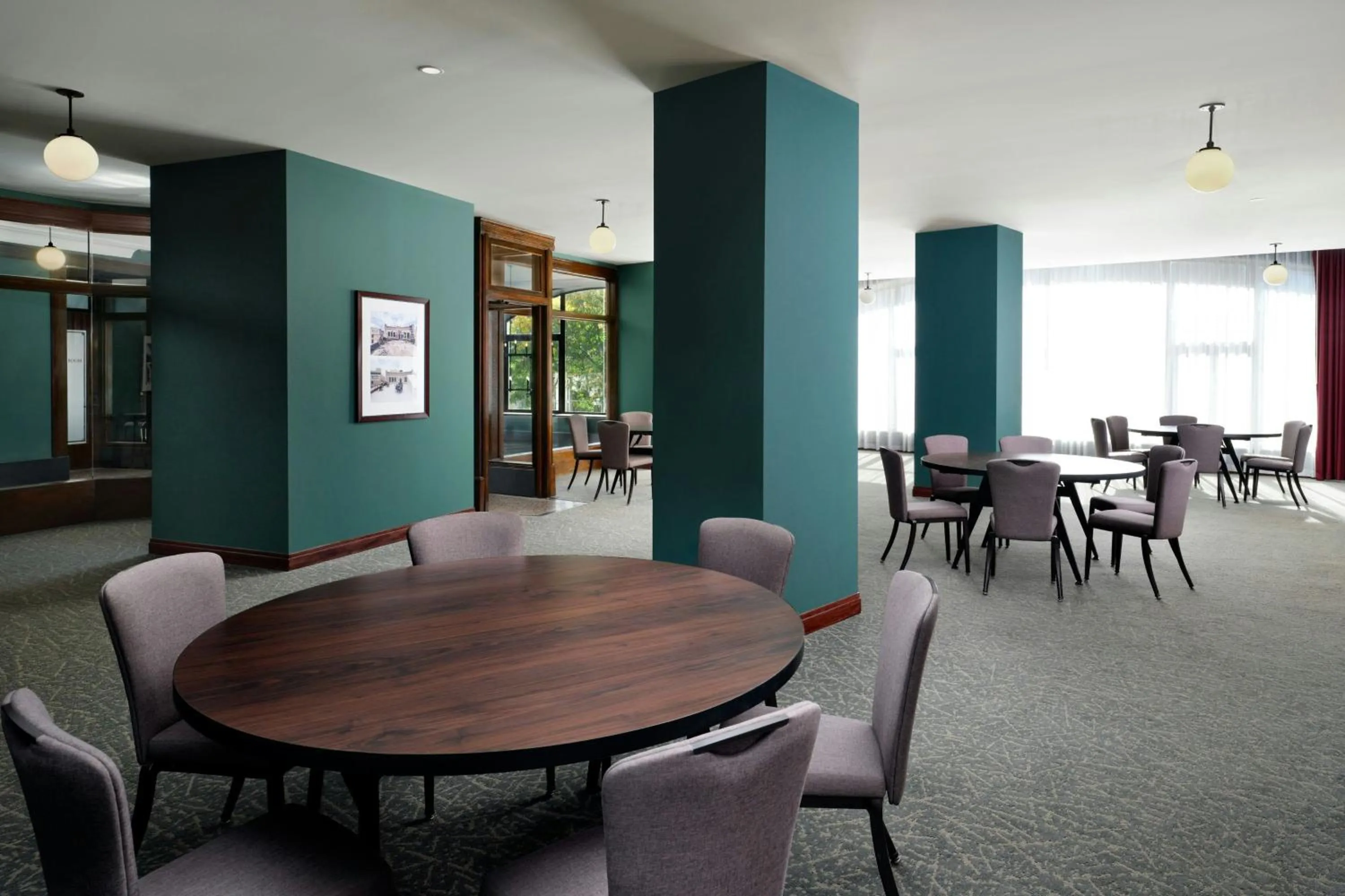 Meeting/conference room in Element Detroit at the Metropolitan