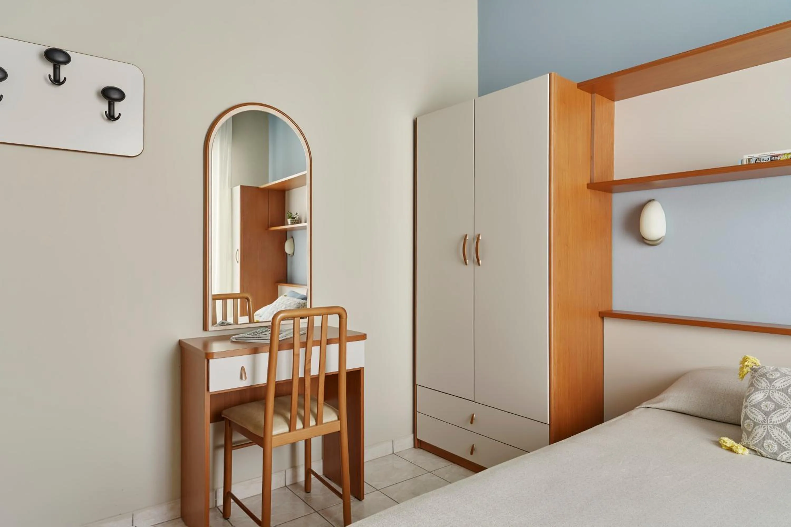 Bedroom, Bed in Hotel Letizia