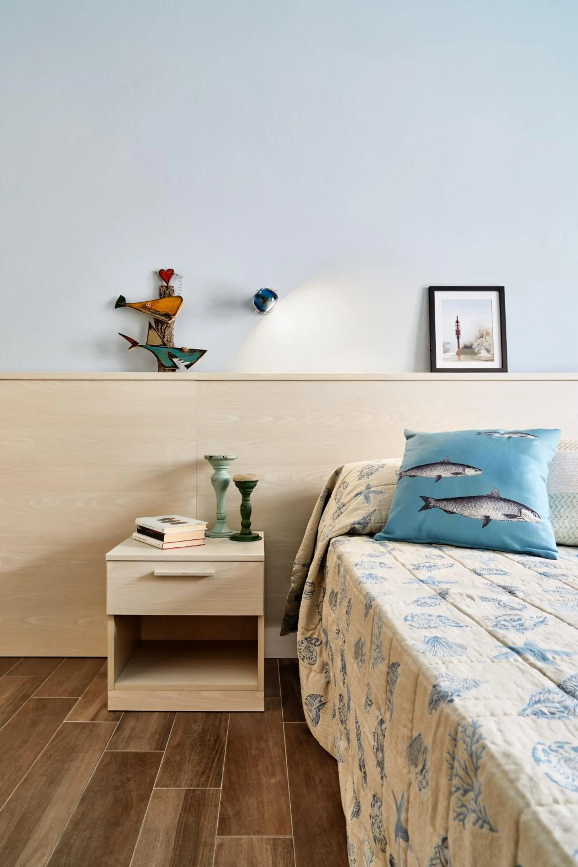 Bed in Hotel Letizia