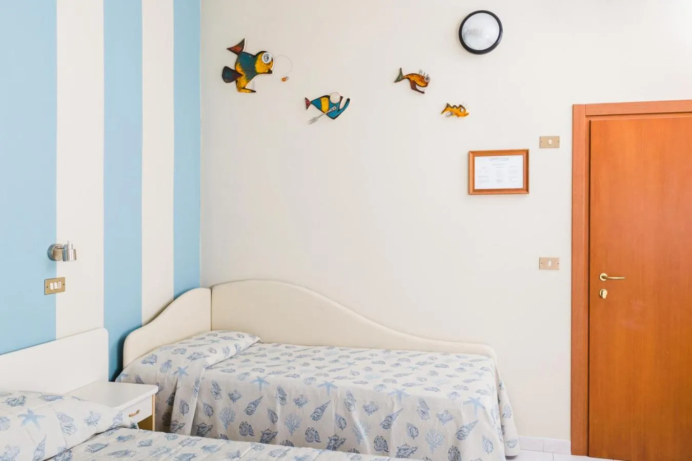 Bed in Hotel Letizia