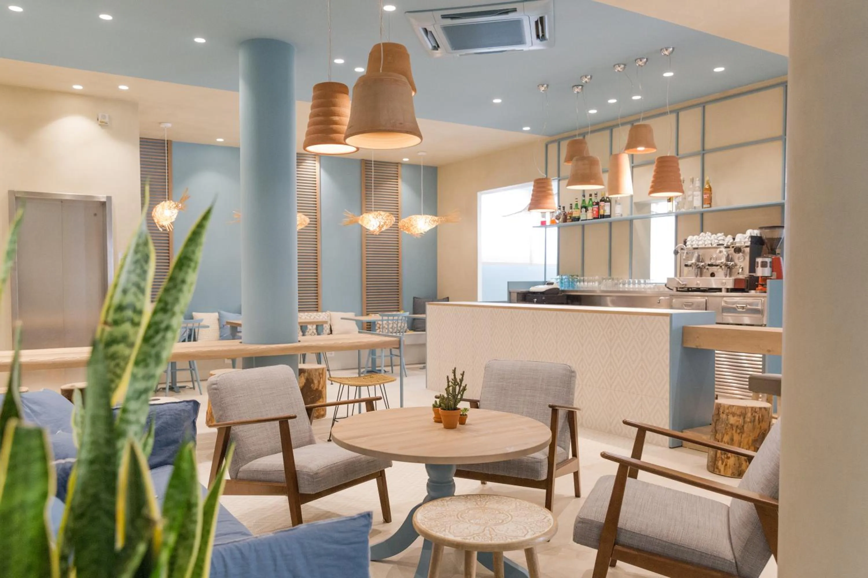 Lobby or reception in Hotel Letizia