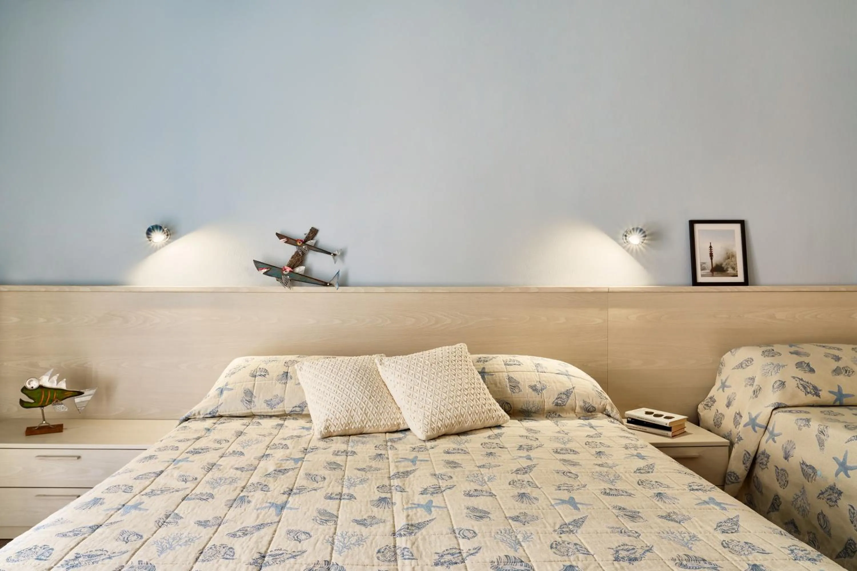 Bed in Hotel Letizia