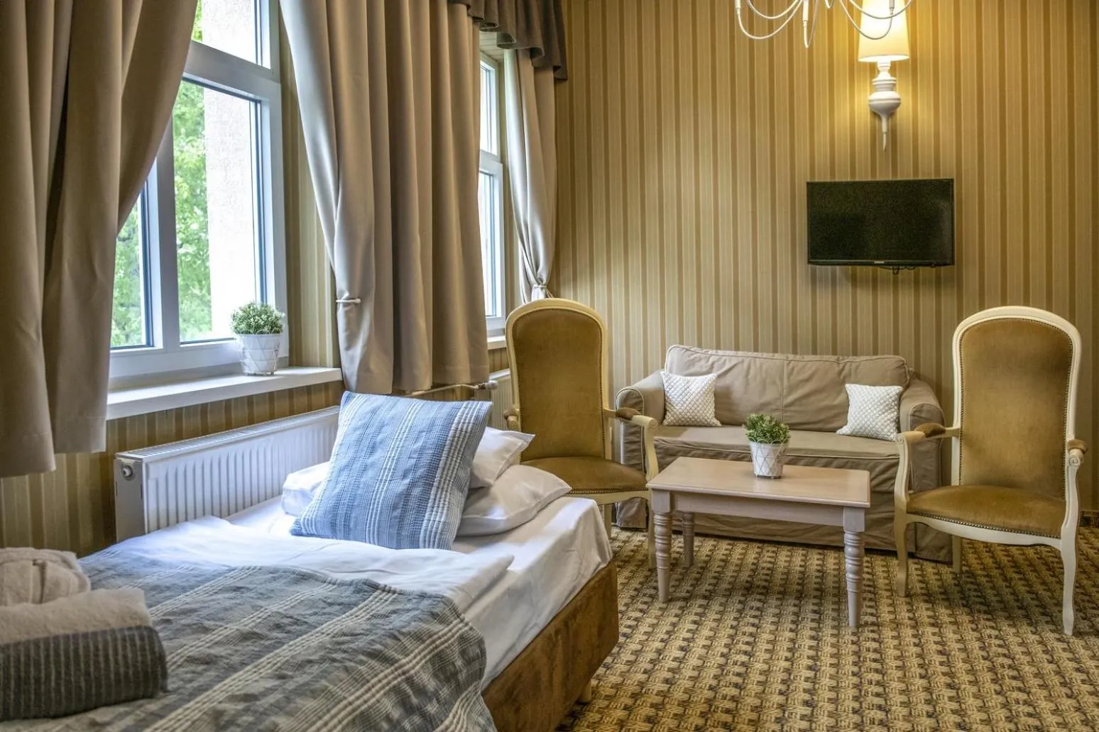 Living room in Oxigén Family Hotel Noszvaj