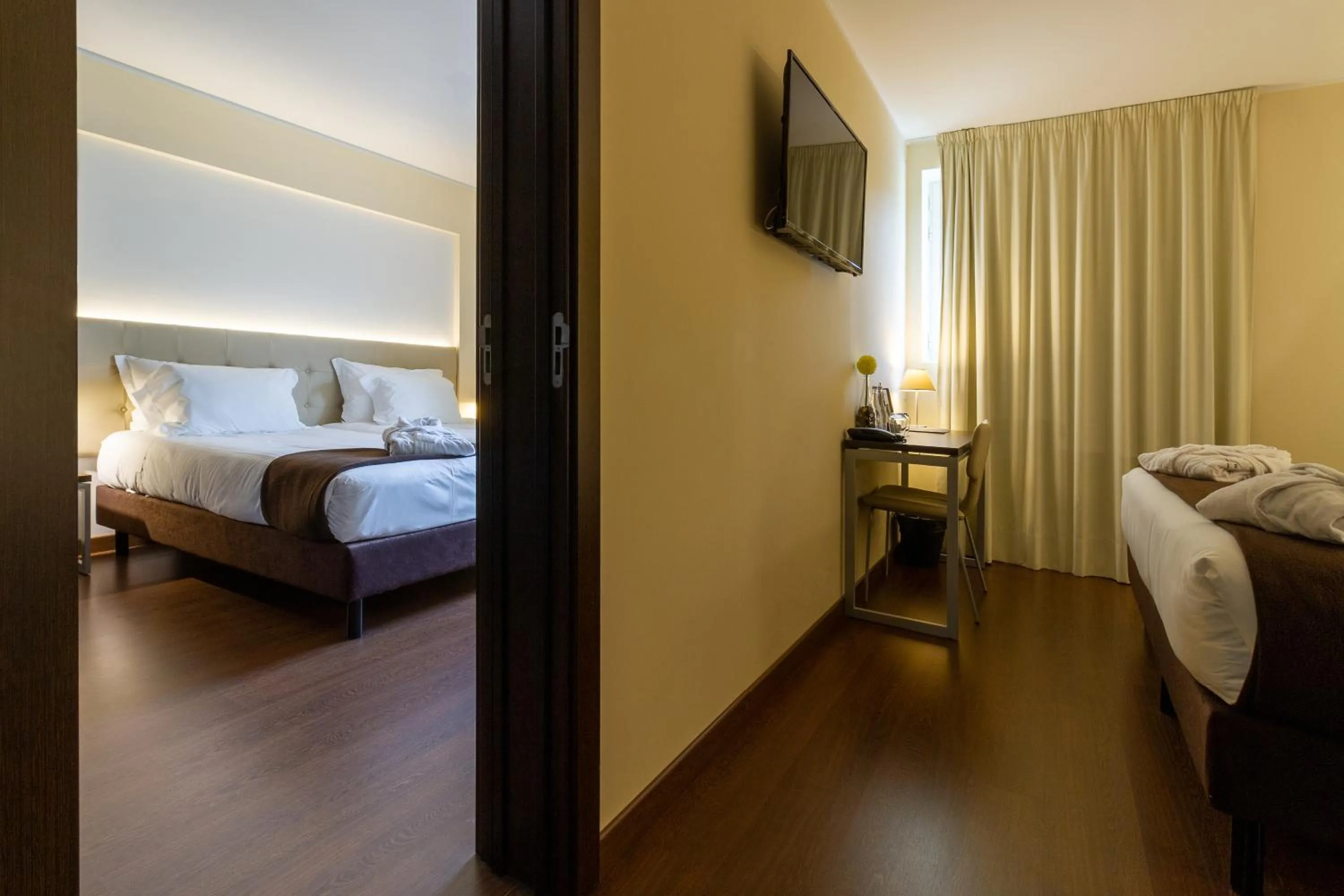 Bed in In Gold Hotel & Spa