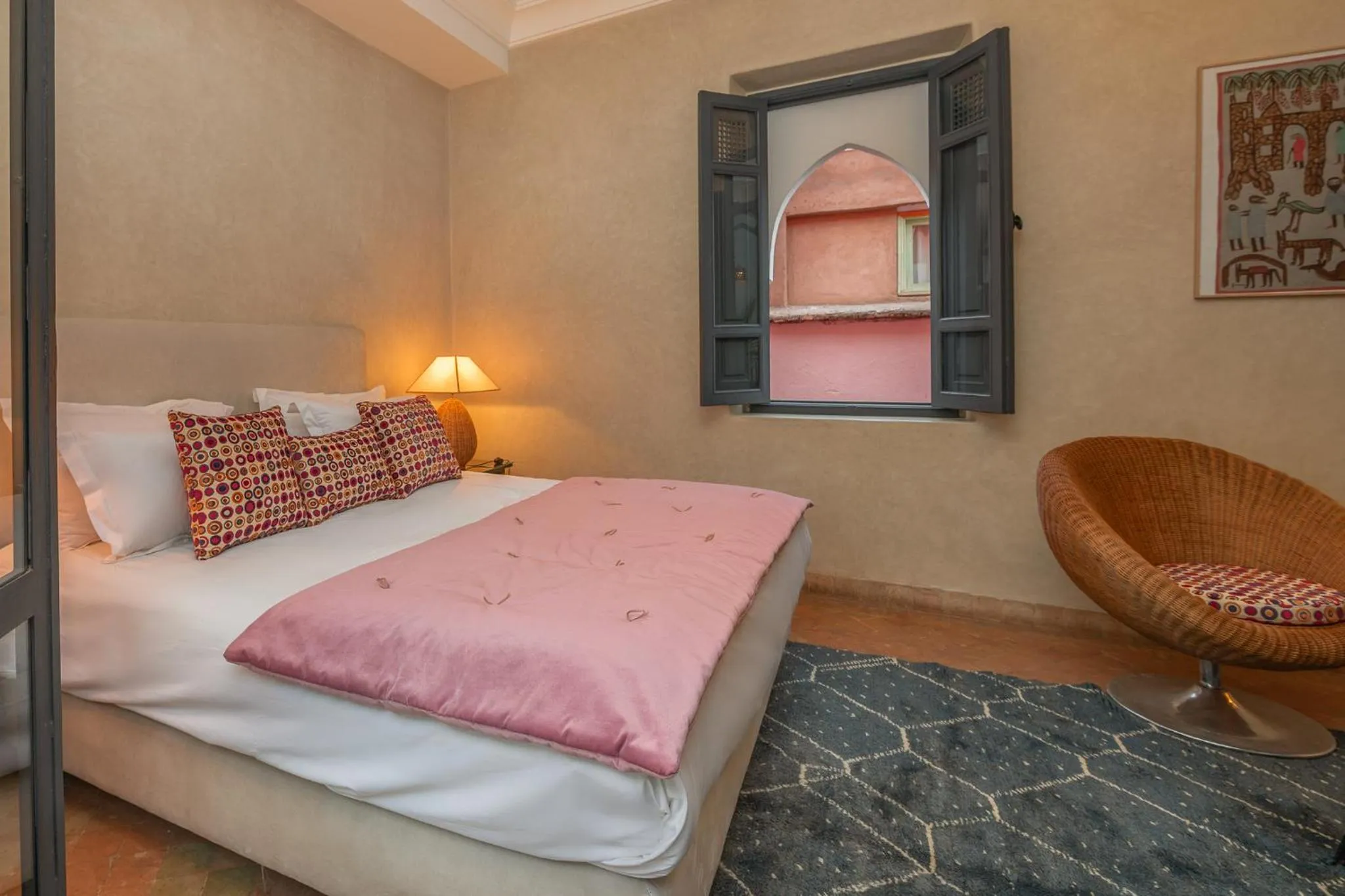 Bedroom in Riad D'ari