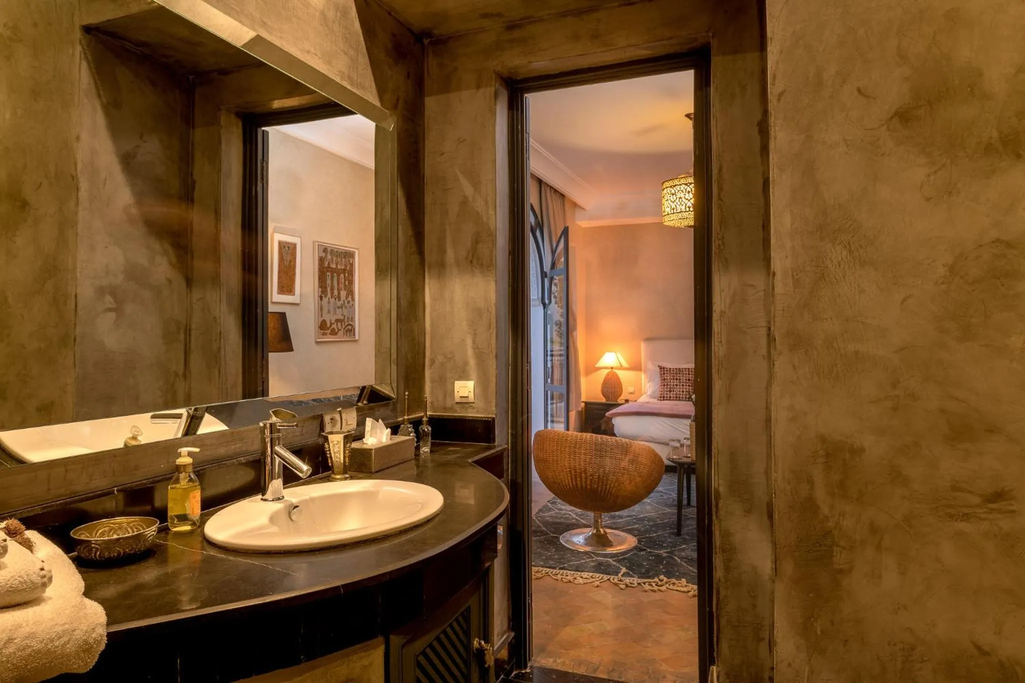 Bathroom in Riad D'ari