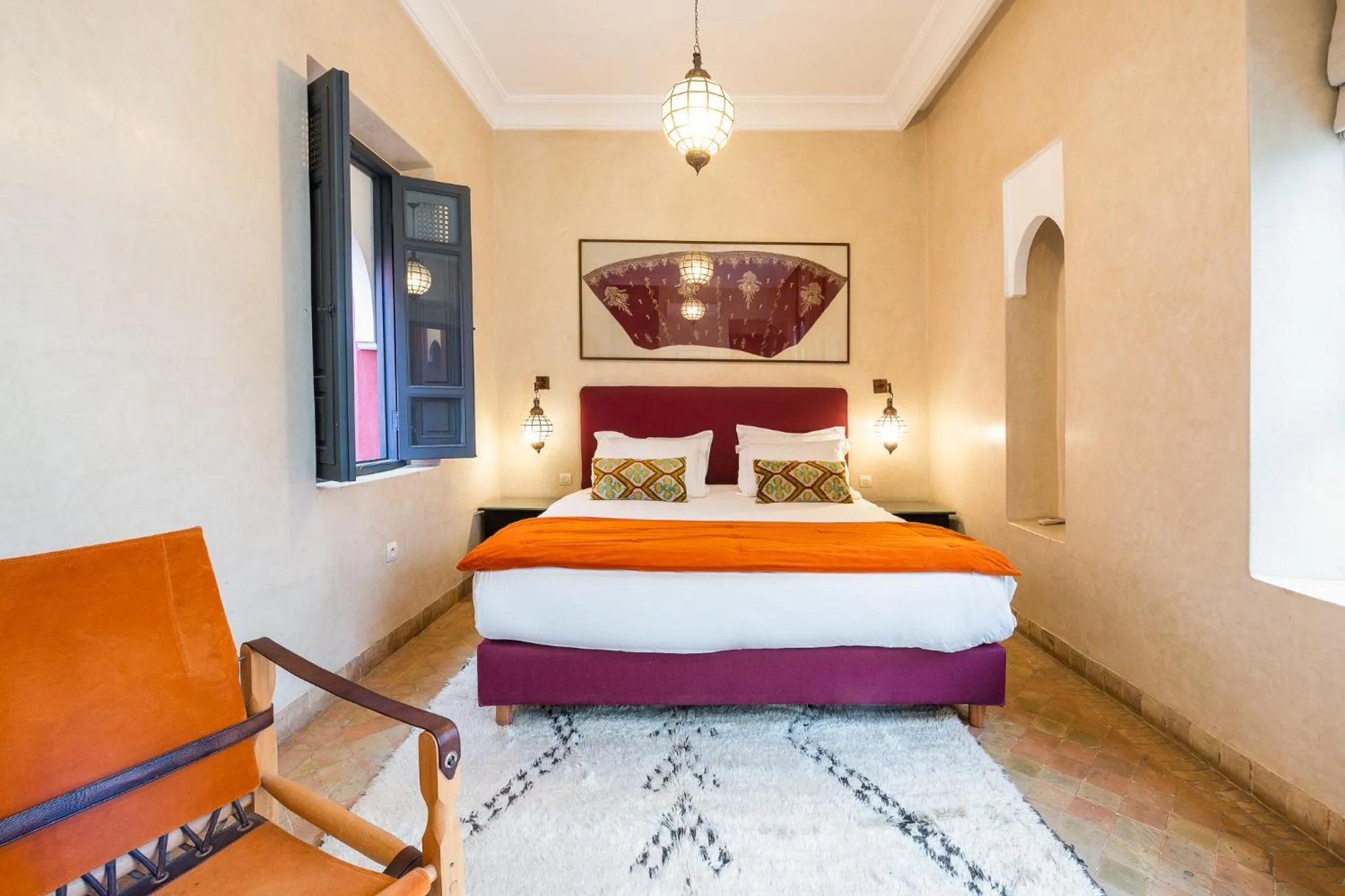 Bedroom in Riad D'ari