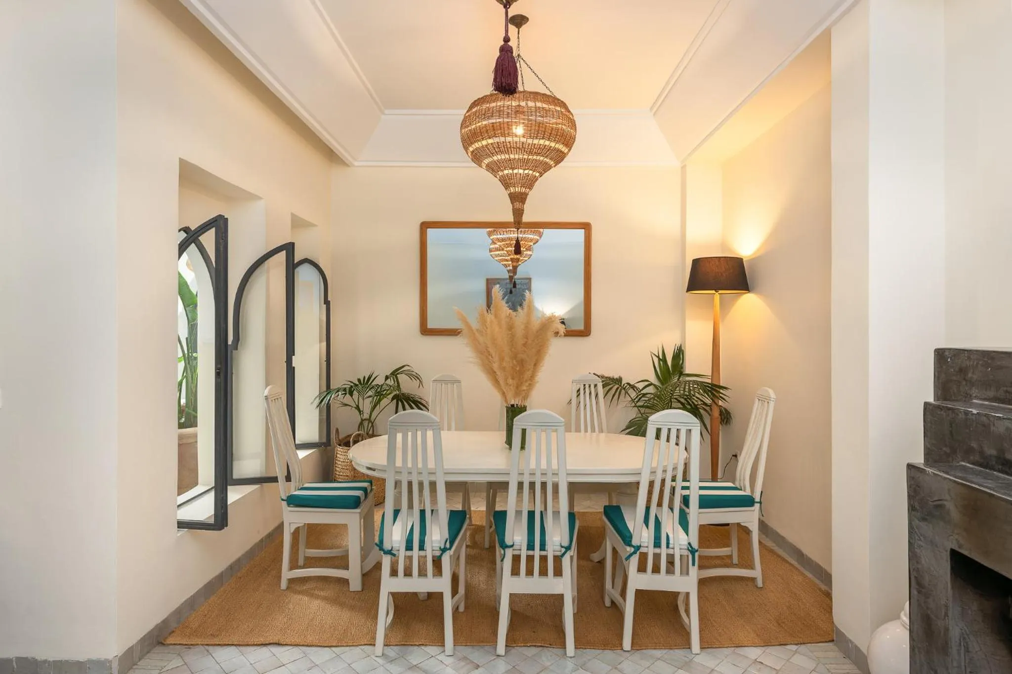 Dining area in Riad D'ari