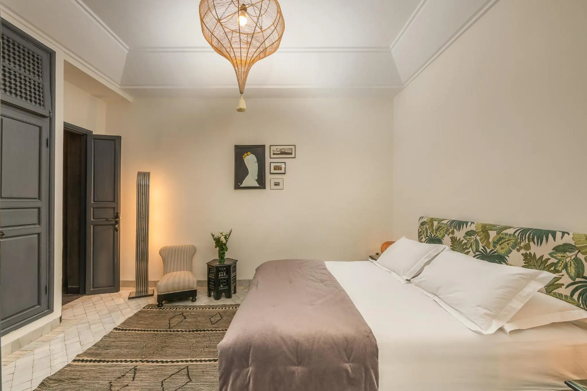 Bedroom in Riad D'ari