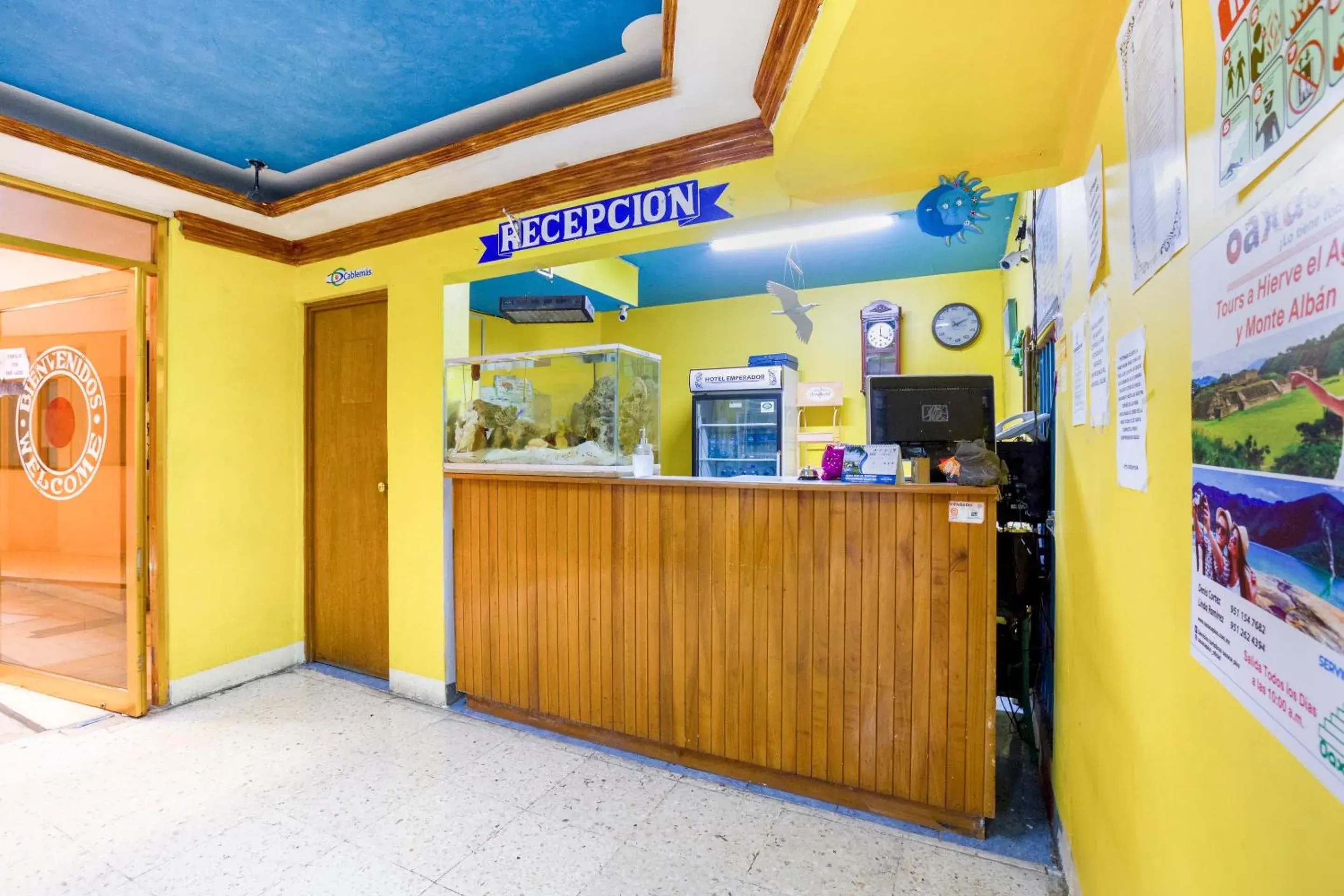 Lobby or reception in OYO Hotel Emperador, Oaxaca Lobby or reception in OYO Hotel Emperador, Oaxaca