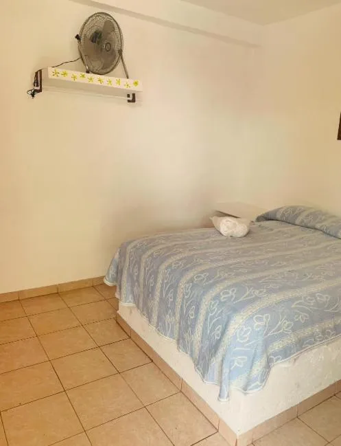 Bed in Hotel Puerto Villamar