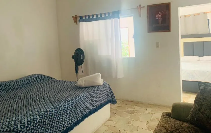 Bed in Hotel Puerto Villamar