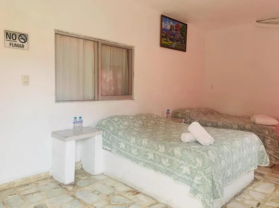 Bed in Hotel Puerto Villamar