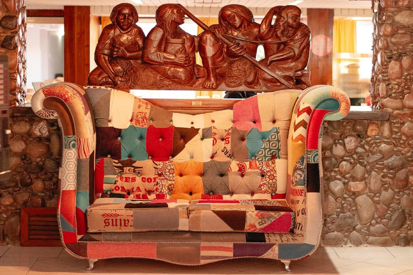 Living room in Hotel Aiello