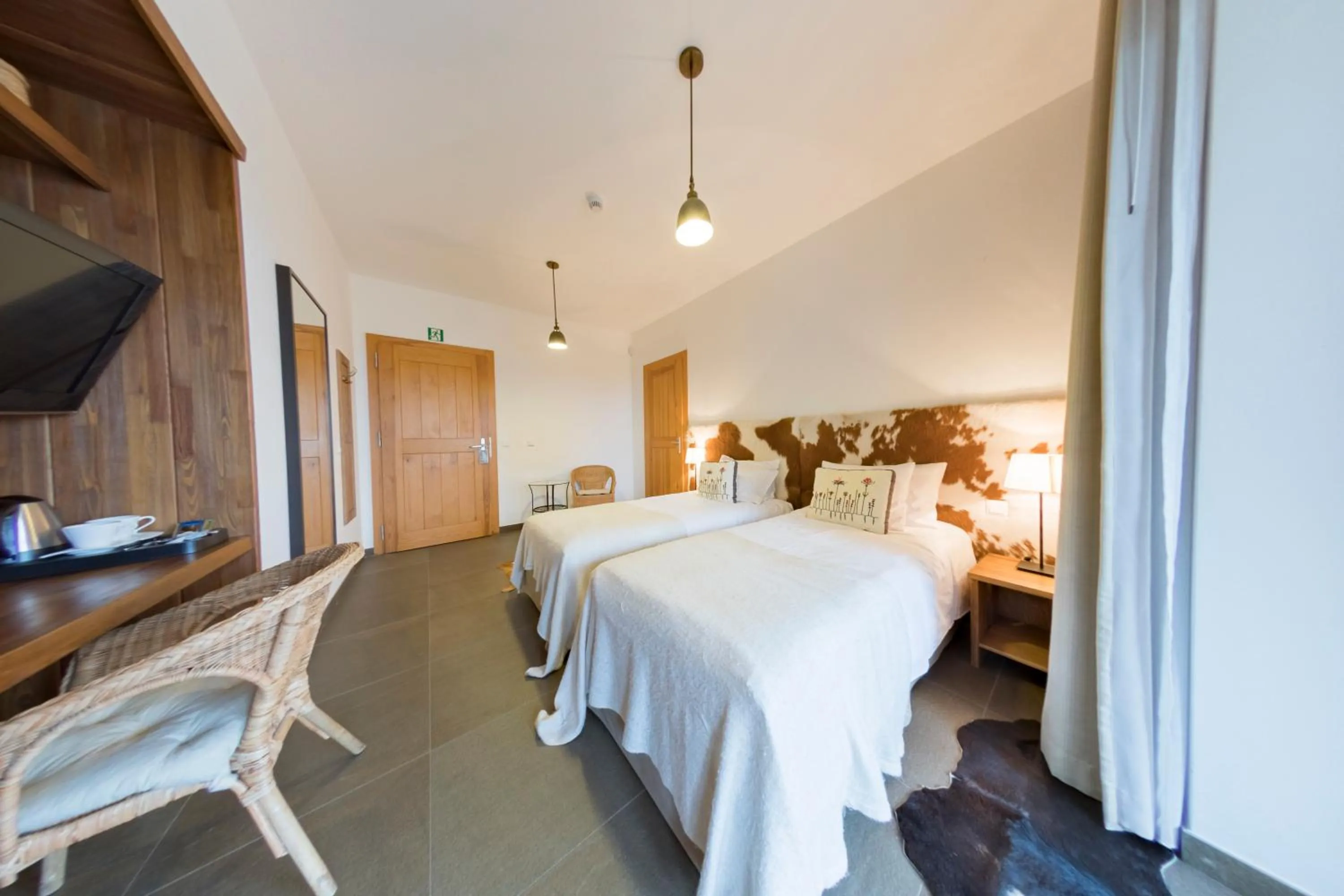 Bed in Hotel Jakubus