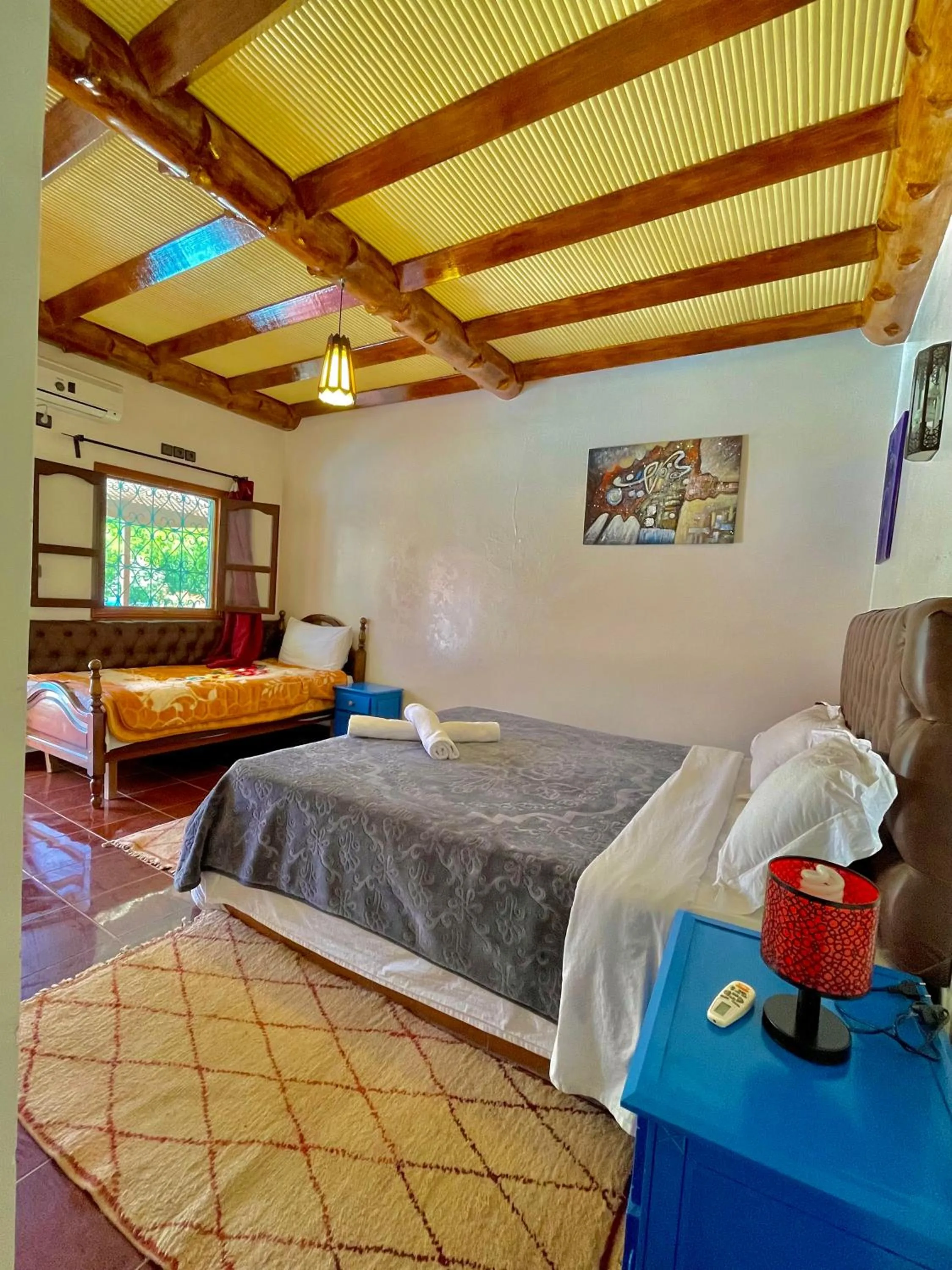 Bedroom, Bed in Hotel L'Arganier d'Ammelne