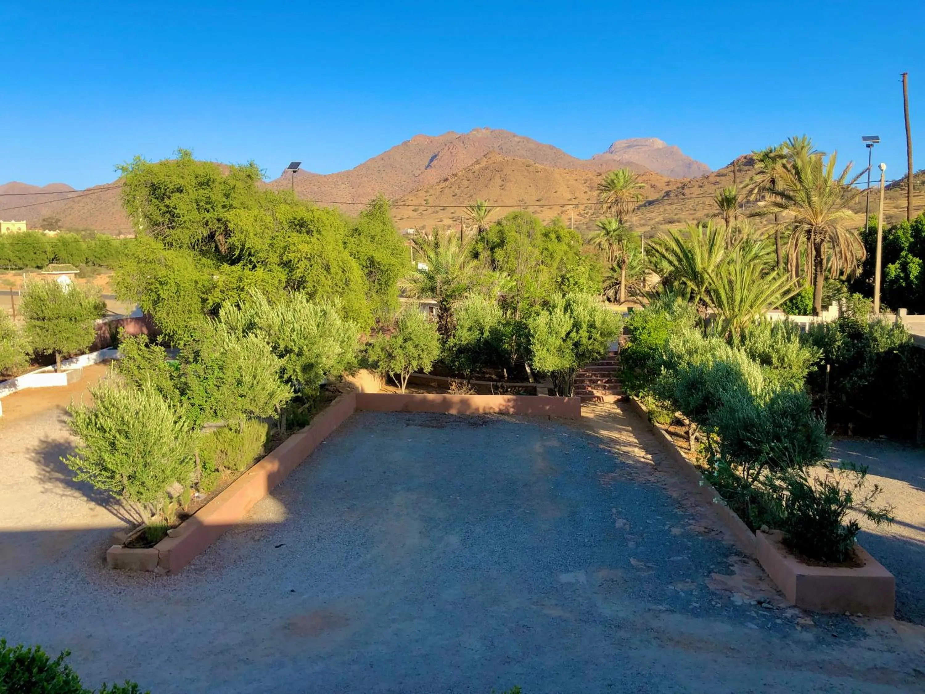 Garden in Hotel L'Arganier d'Ammelne