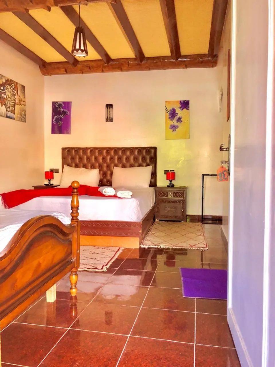 Bedroom, Bed in Hotel L'Arganier d'Ammelne