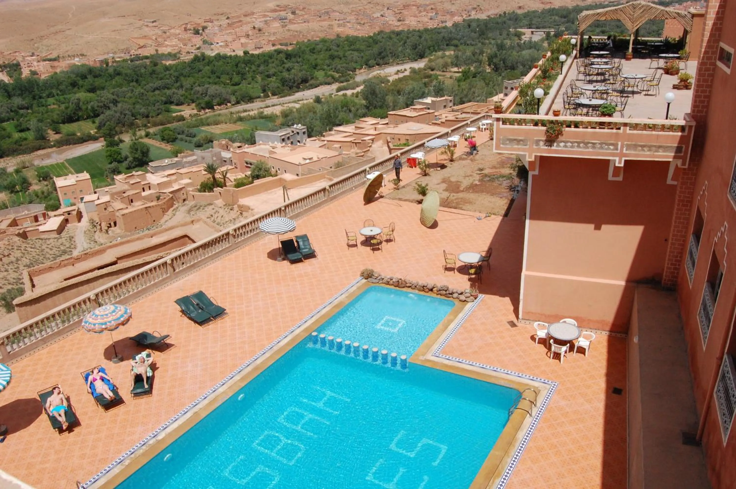 Patio in La Kasbah De Dades