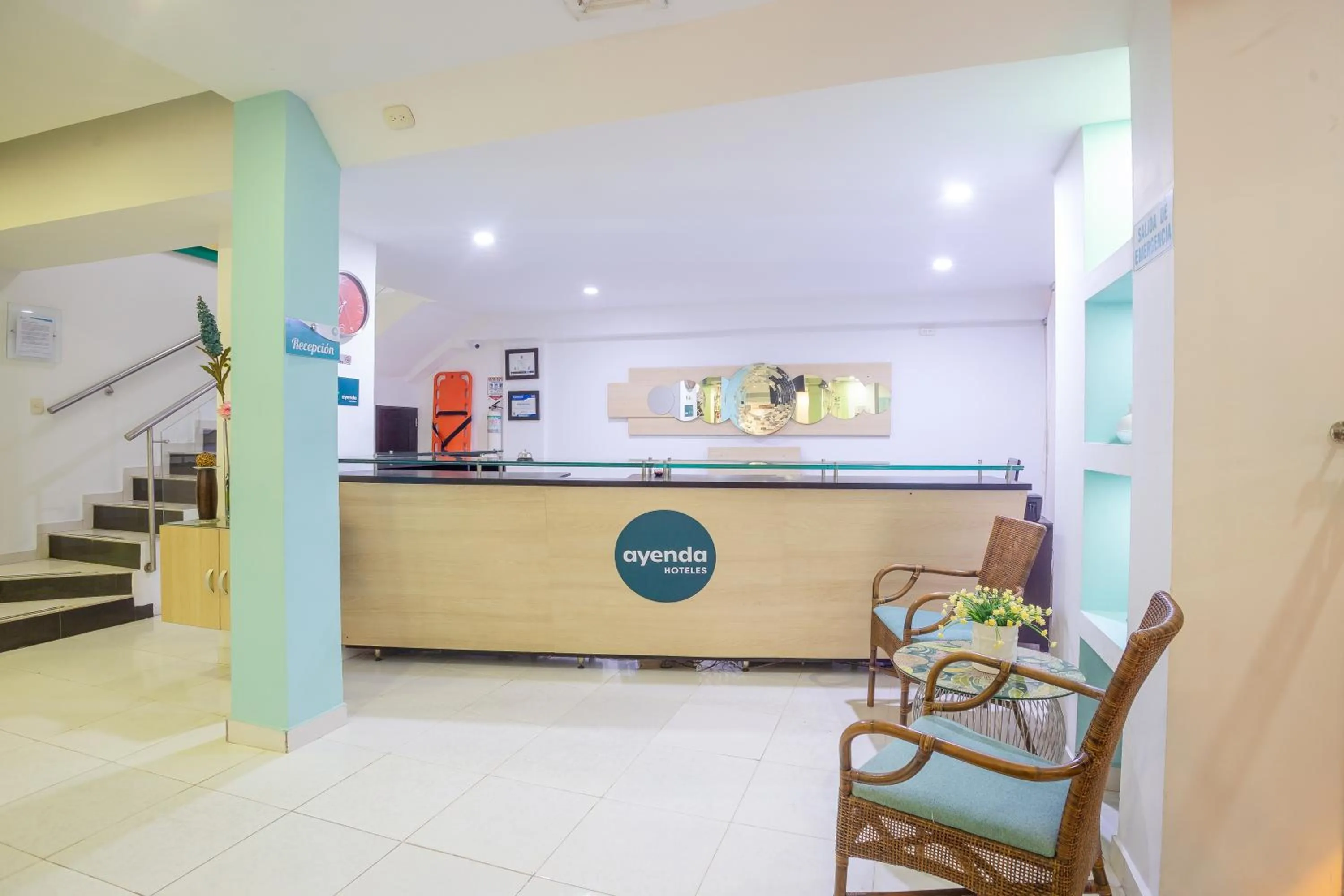 Lobby or reception in Ayenda Casa Real