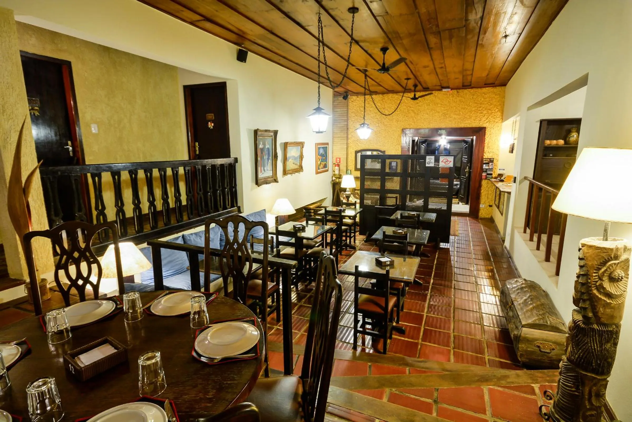 Restaurant/places to eat in Pousada Estalagem Casa Grande