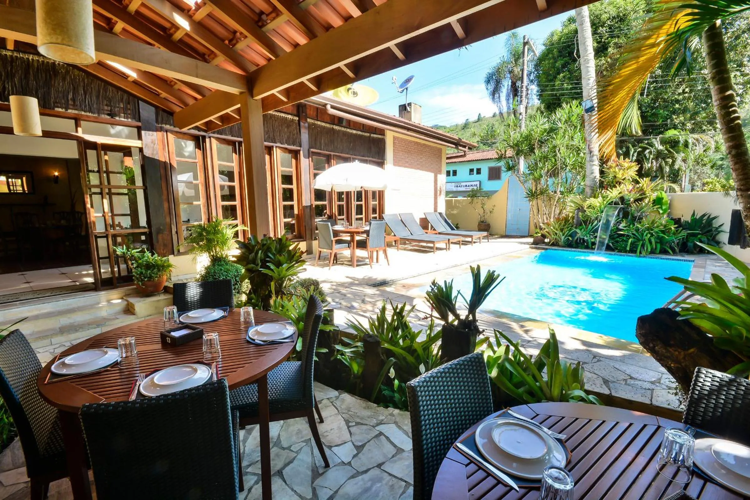 Restaurant/places to eat in Pousada Estalagem Casa Grande